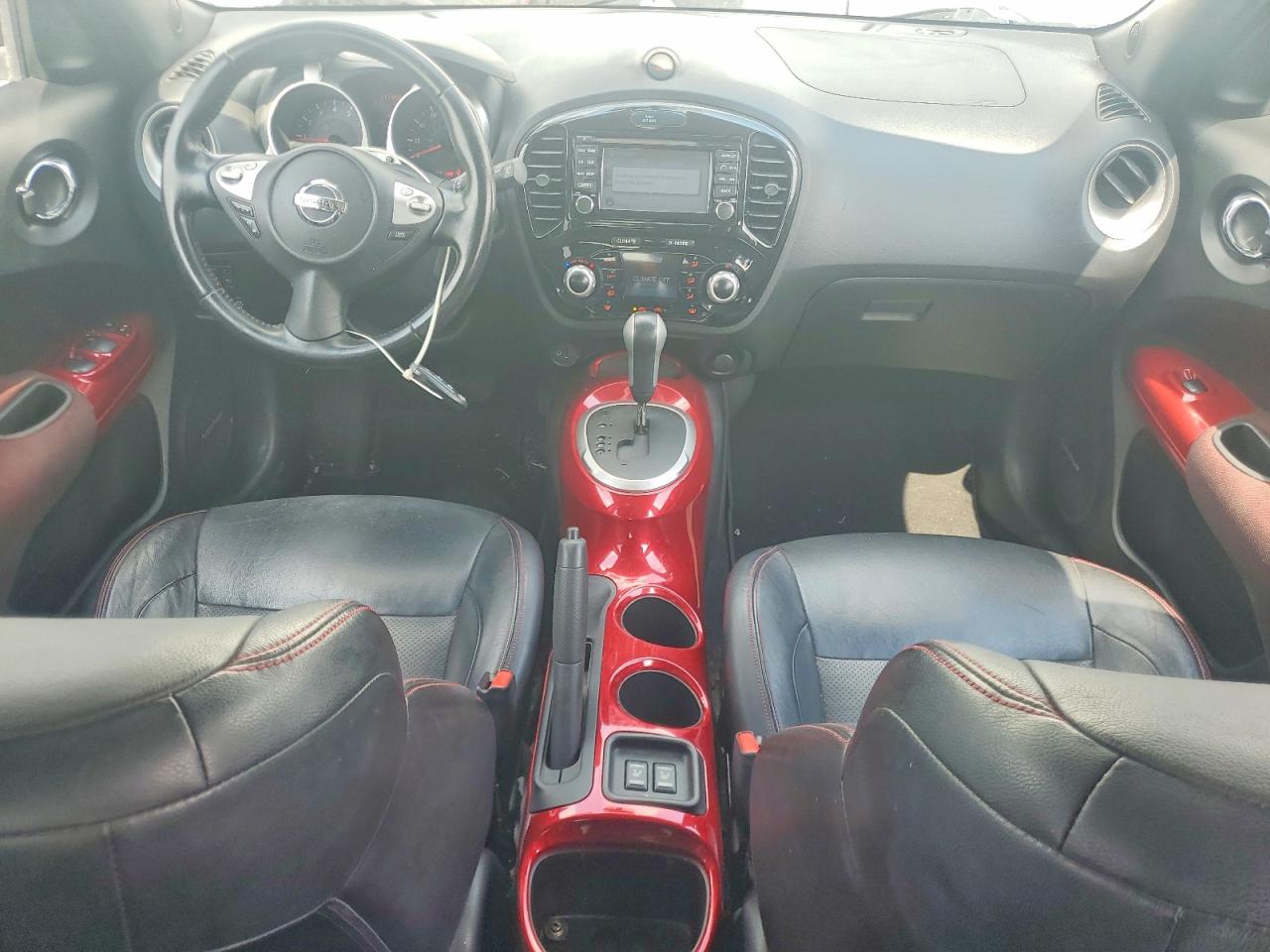 2015 Nissan Juke Sl White vin: JN8AF5MV0FT553670