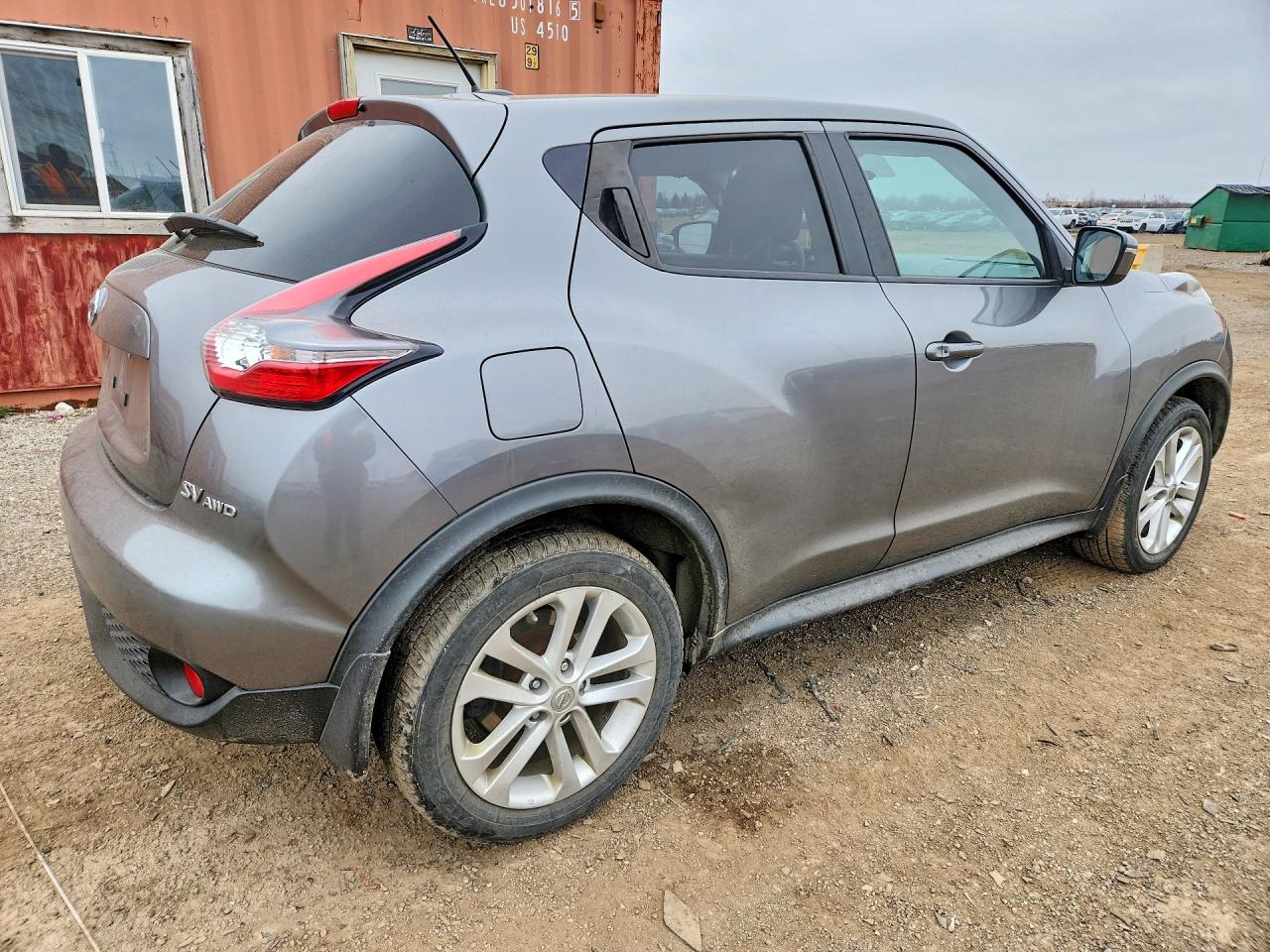 2015 Nissan Juke Sv Gray vin: JN8AF5MV0FT559243