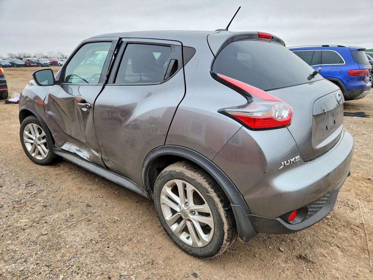 2015 Nissan Juke Sv Gray vin: JN8AF5MV0FT559243