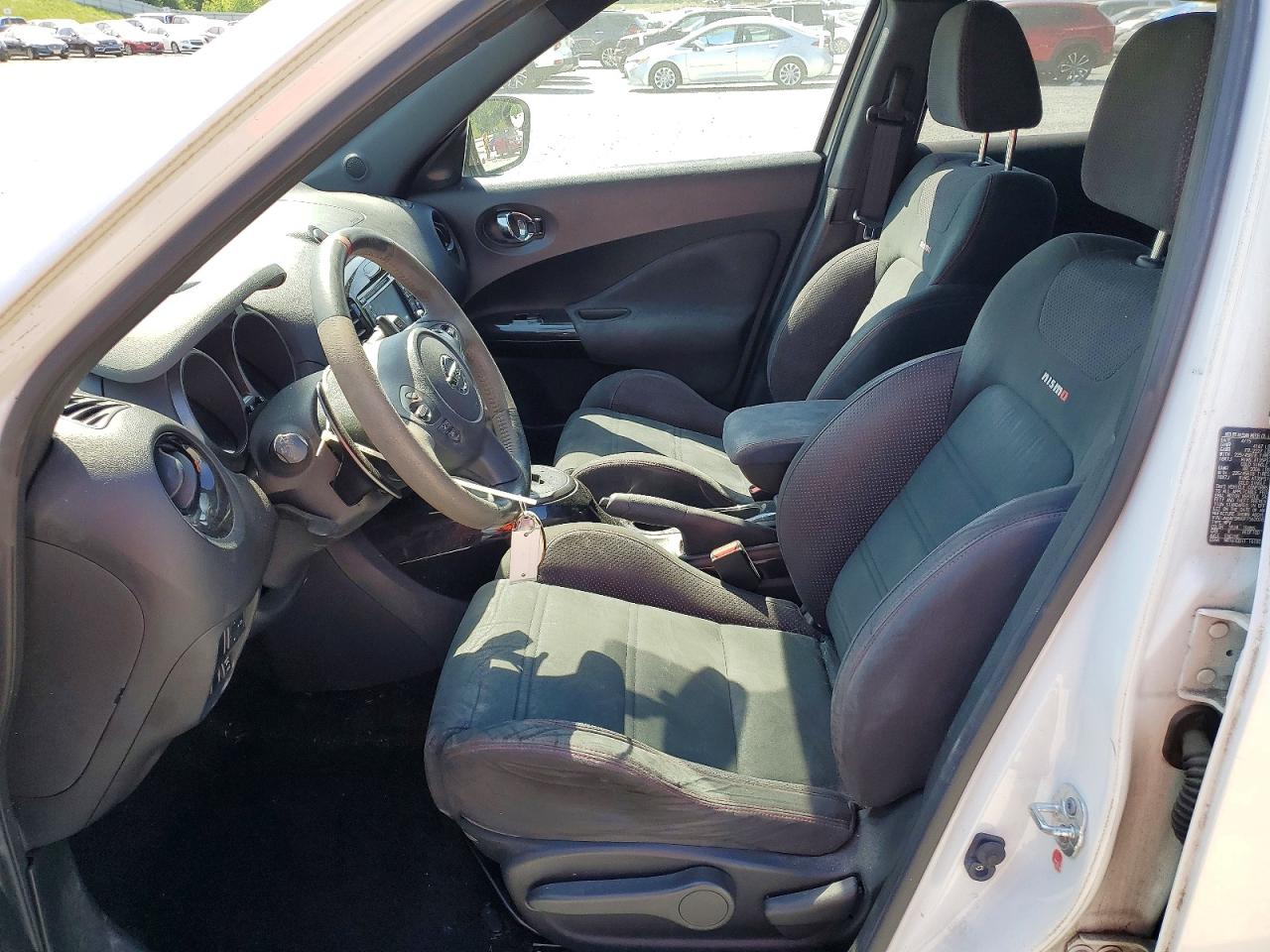 2015 Nissan Juke Nismo White vin: JN8AF5MV0FT562028