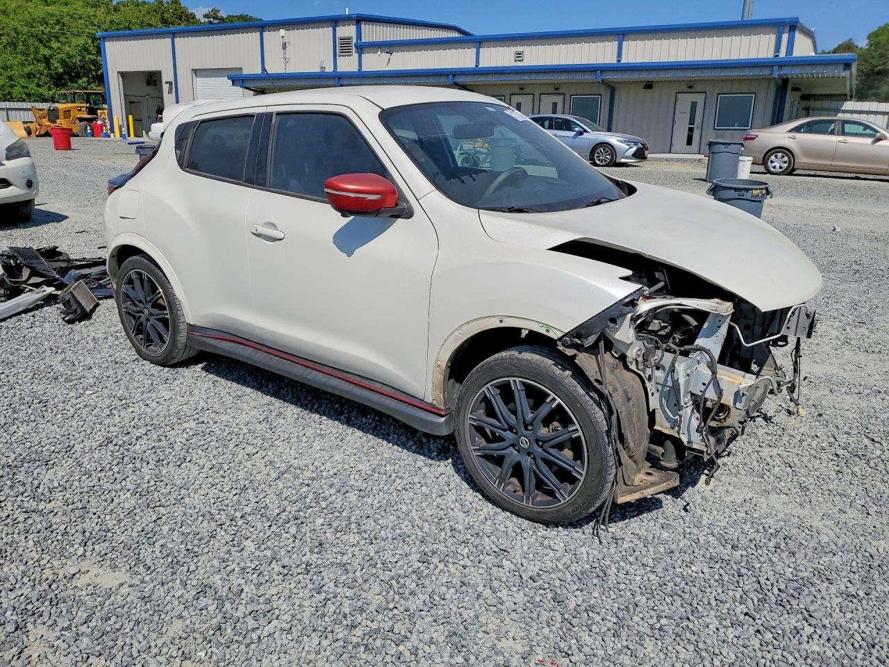 2015 Nissan Juke Nismo White vin: JN8AF5MV0FT562028