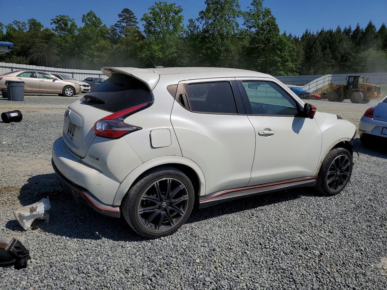 2015 Nissan Juke Nismo White vin: JN8AF5MV0FT562028