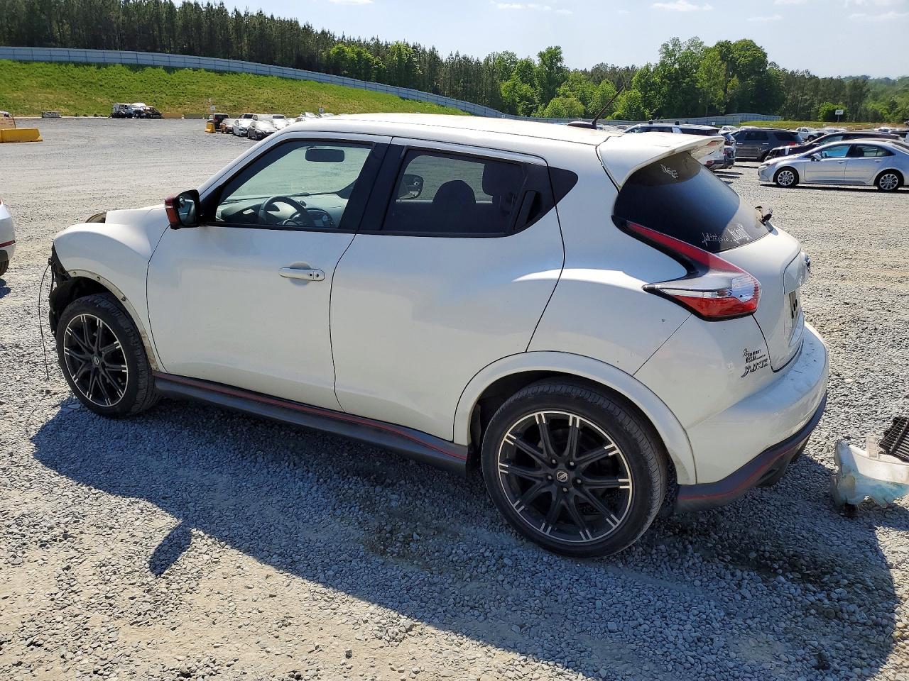 2015 Nissan Juke Nismo White vin: JN8AF5MV0FT562028