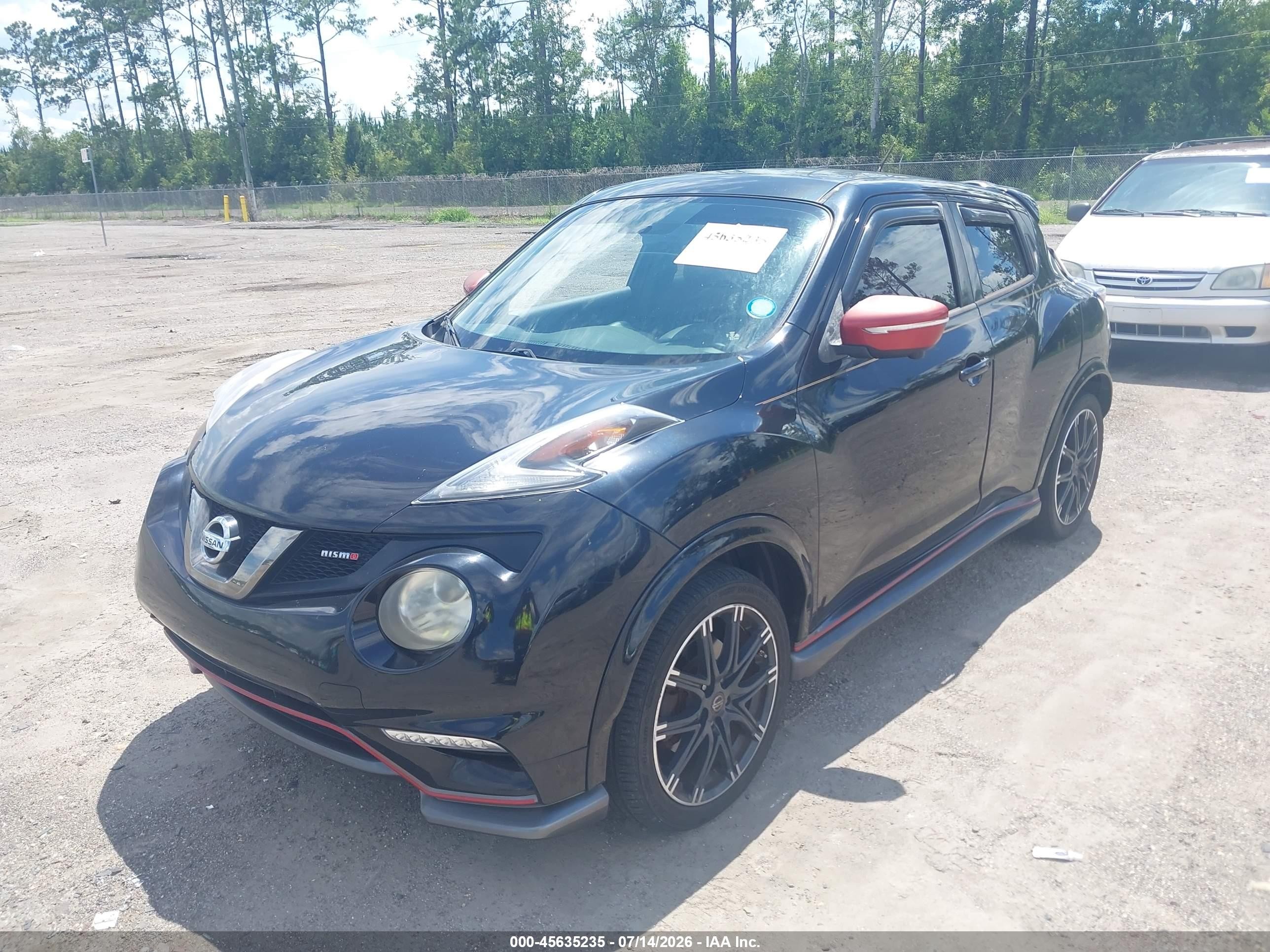2015 Nissan Juke Nismo Black vin: JN8AF5MV0FT562191