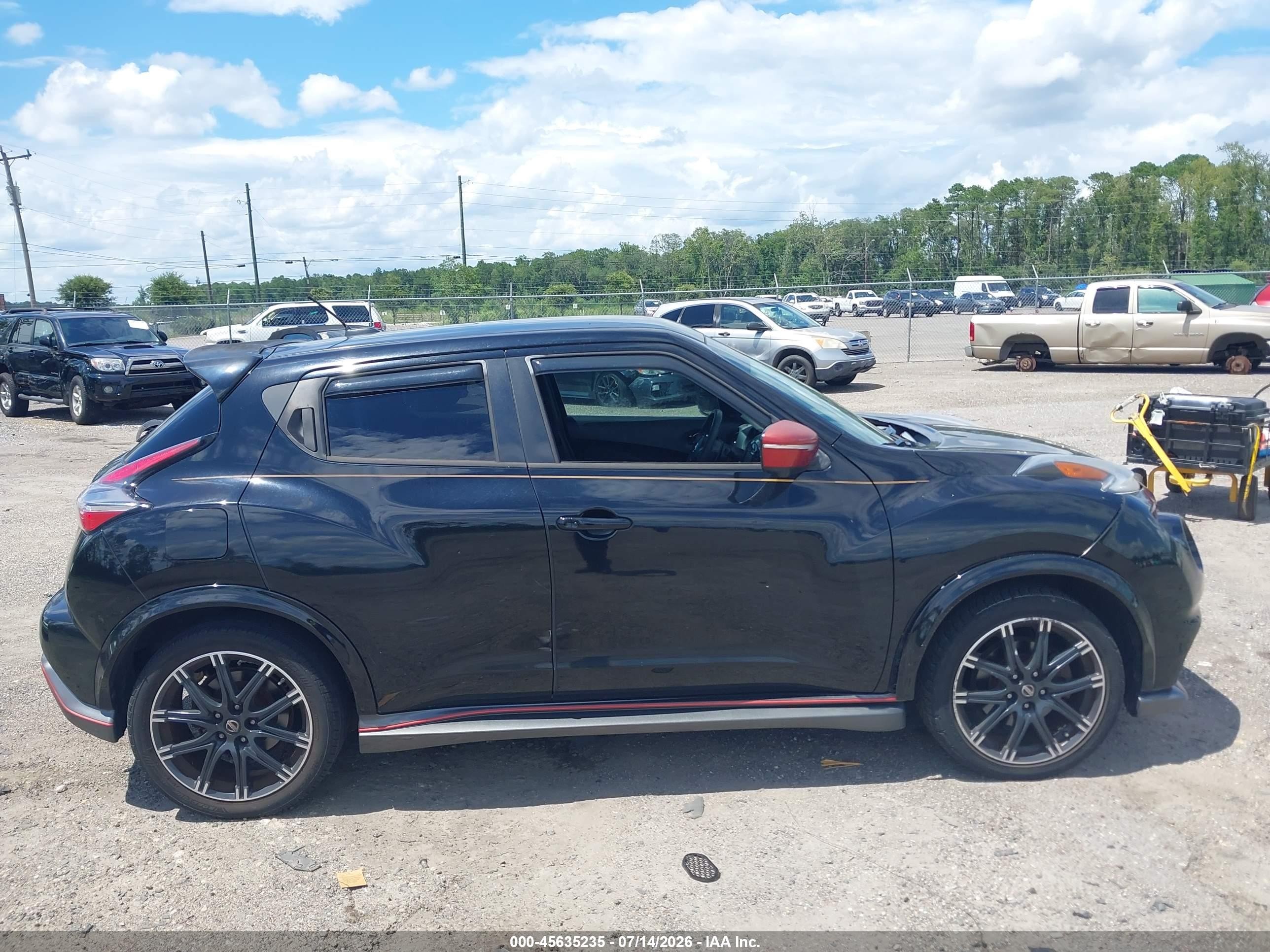 2015 Nissan Juke Nismo Black vin: JN8AF5MV0FT562191