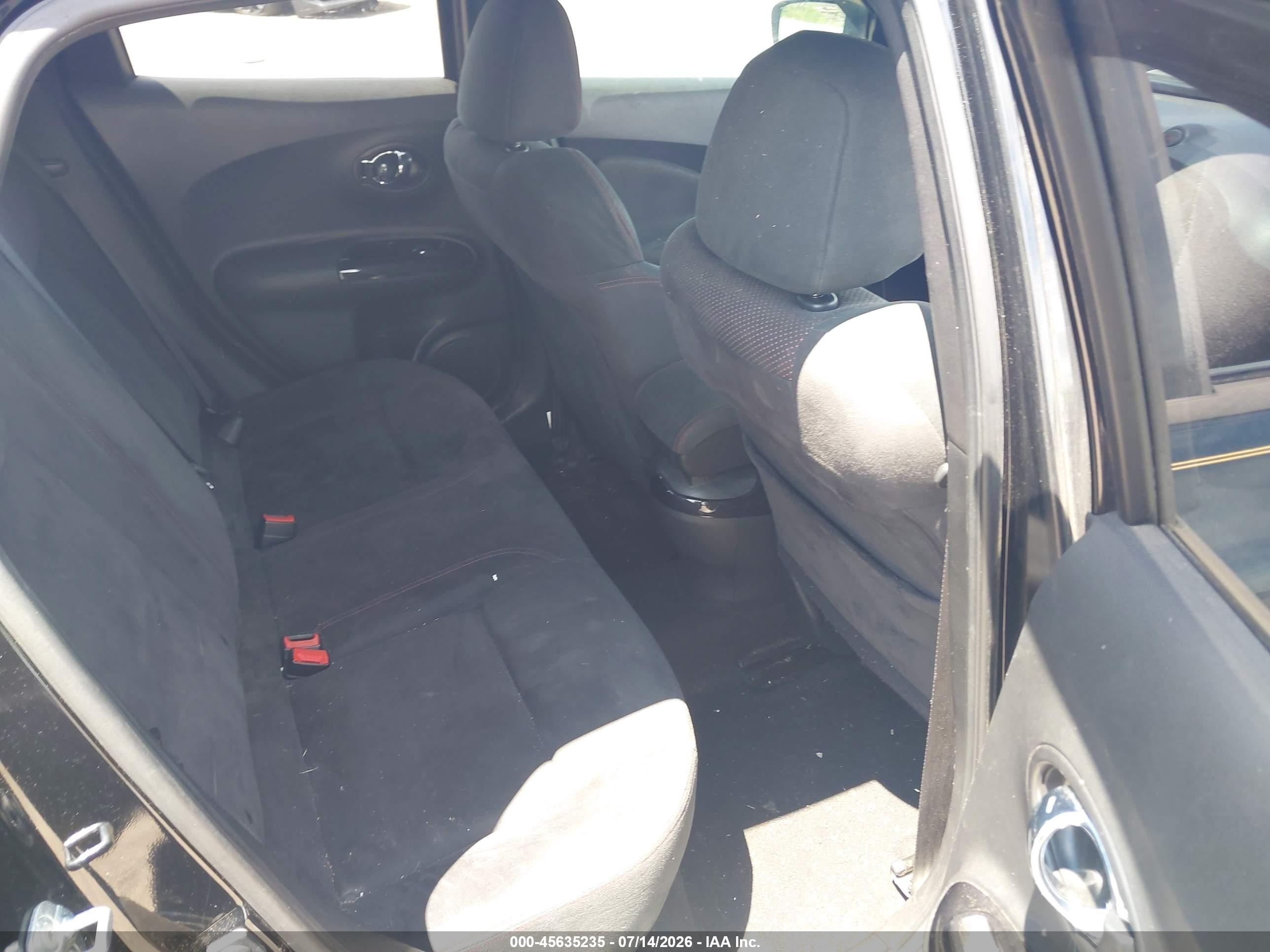 2015 Nissan Juke Nismo Black vin: JN8AF5MV0FT562191