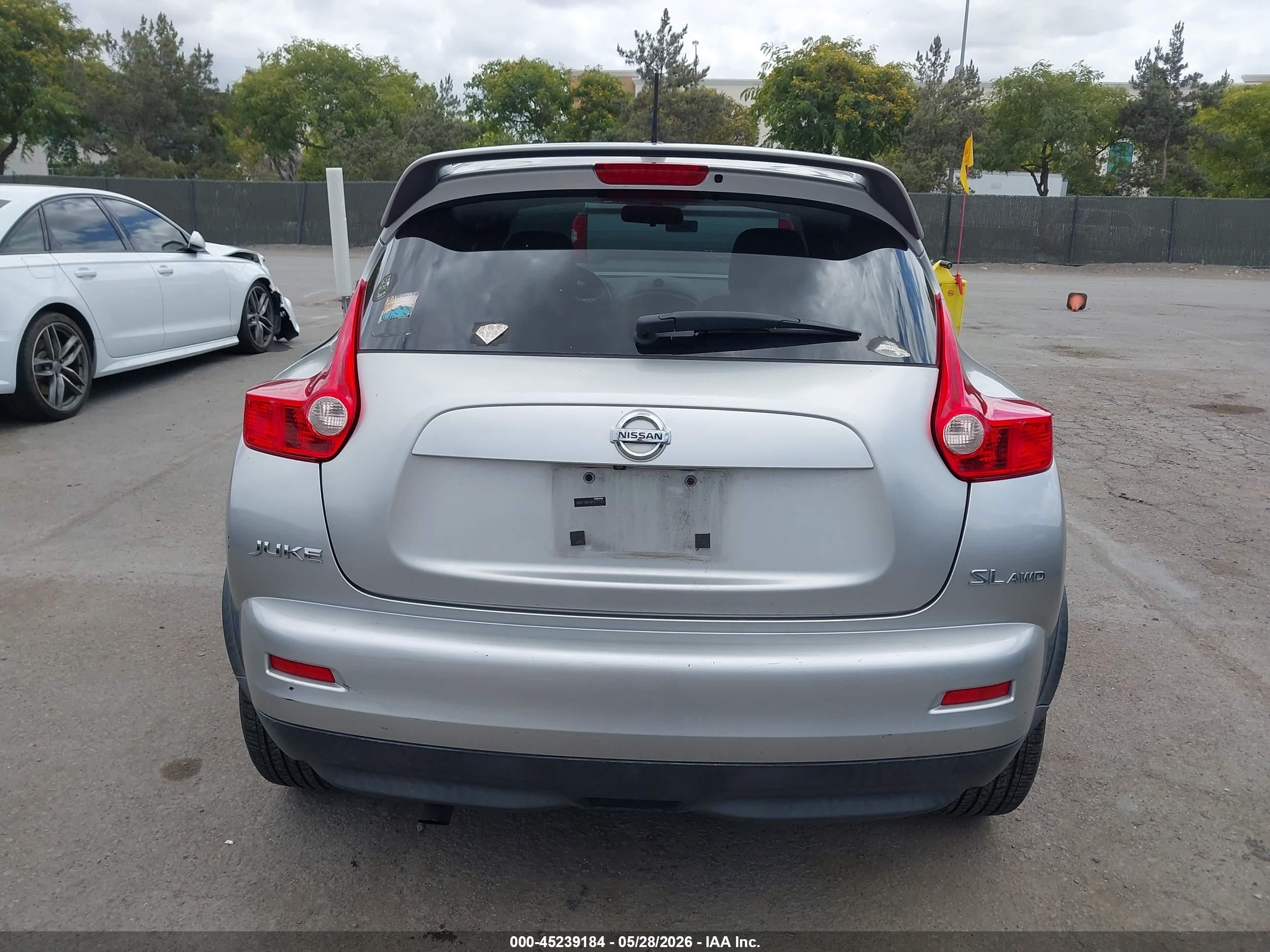 2011 Nissan Juke Sl Gray vin: JN8AF5MV1BT017143