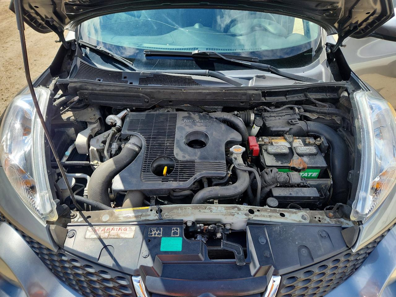 2011 Nissan Juke S Gray vin: JN8AF5MV1BT019880