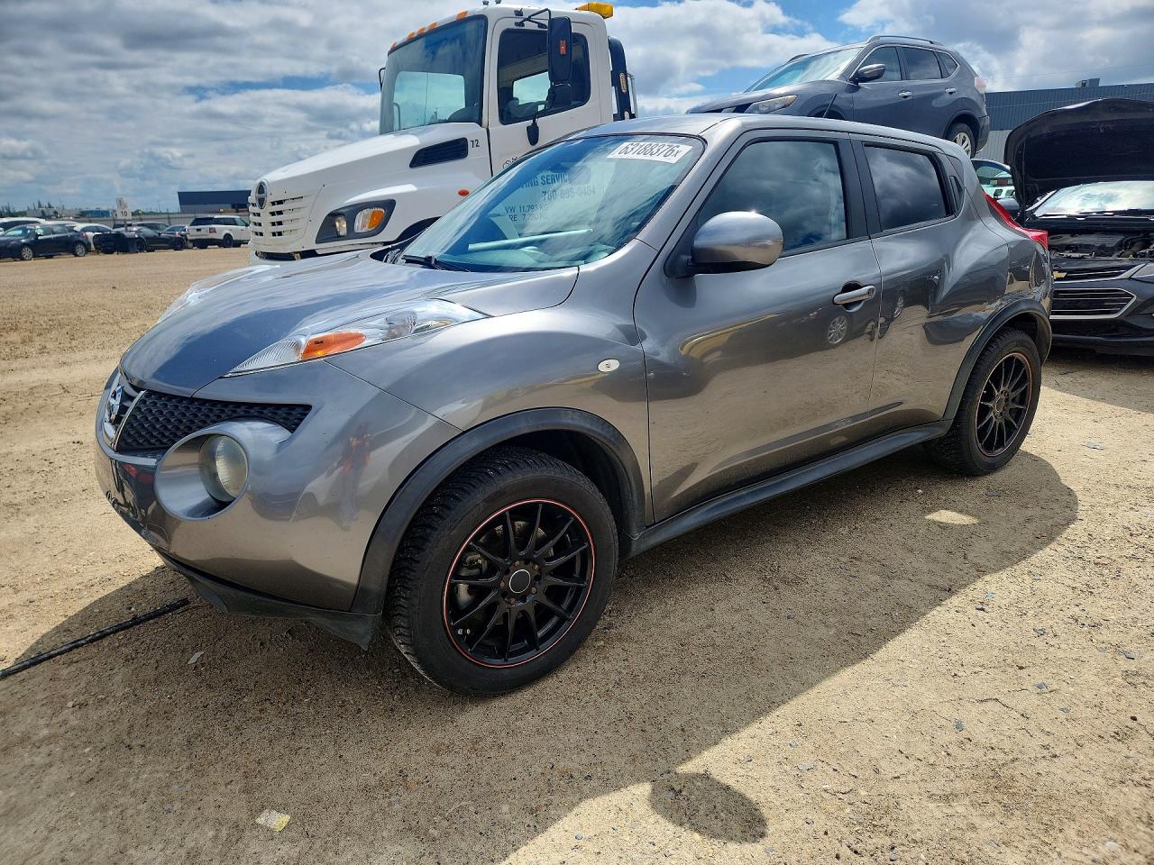 2011 Nissan Juke S Gray vin: JN8AF5MV1BT019880