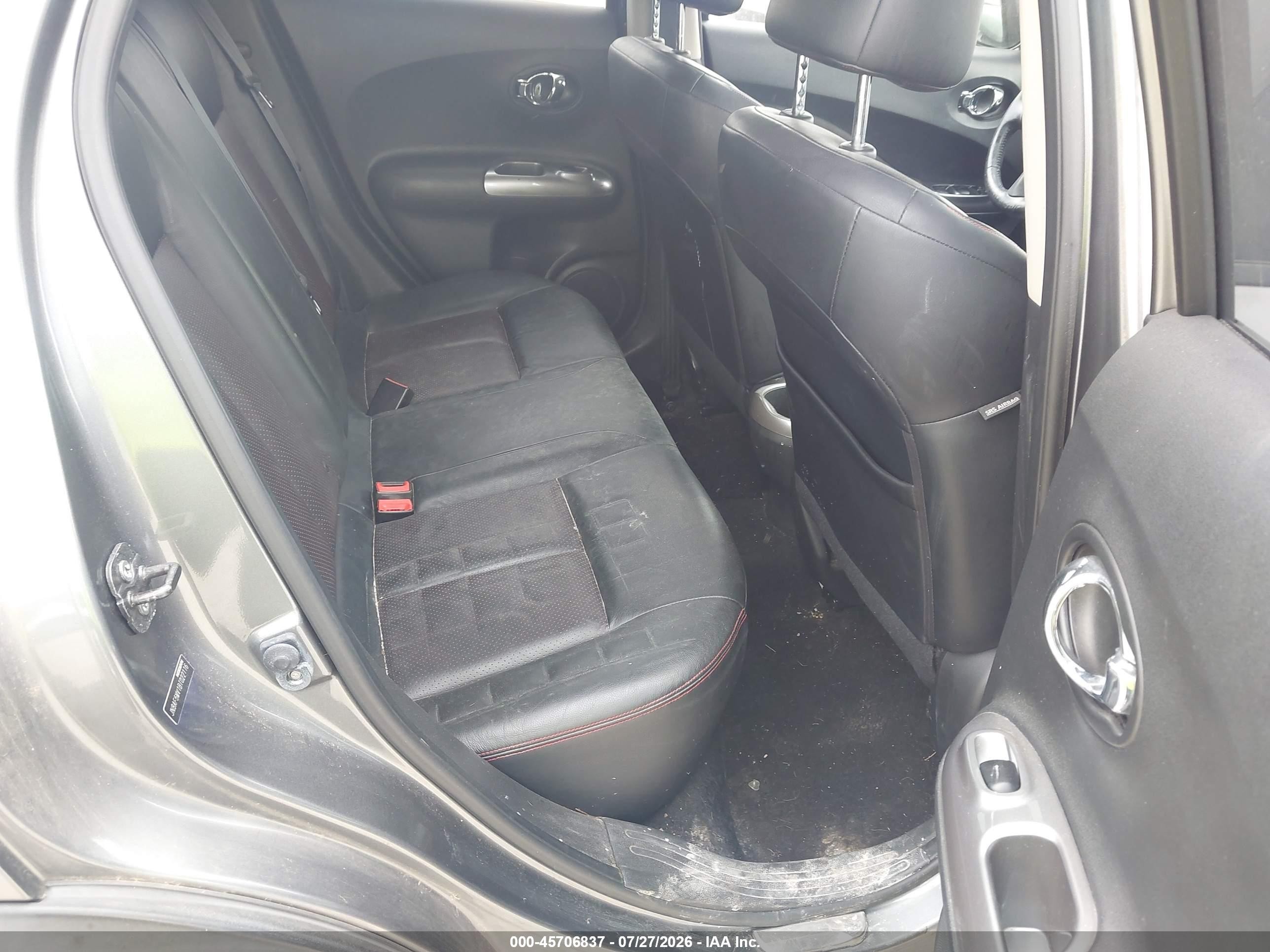 2011 Nissan Juke Sl Gray vin: JN8AF5MV1BT022116
