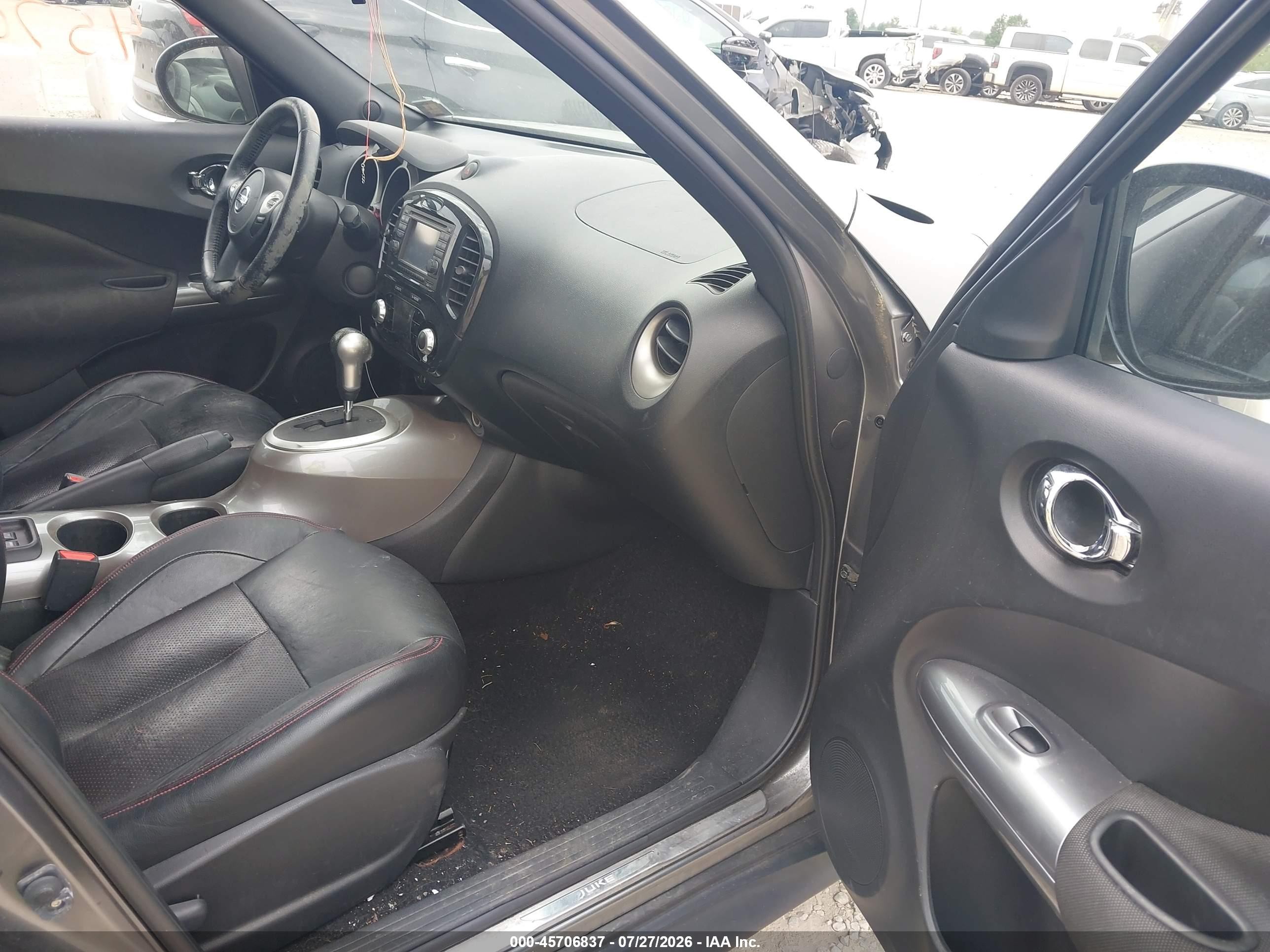 2011 Nissan Juke Sl Gray vin: JN8AF5MV1BT022116