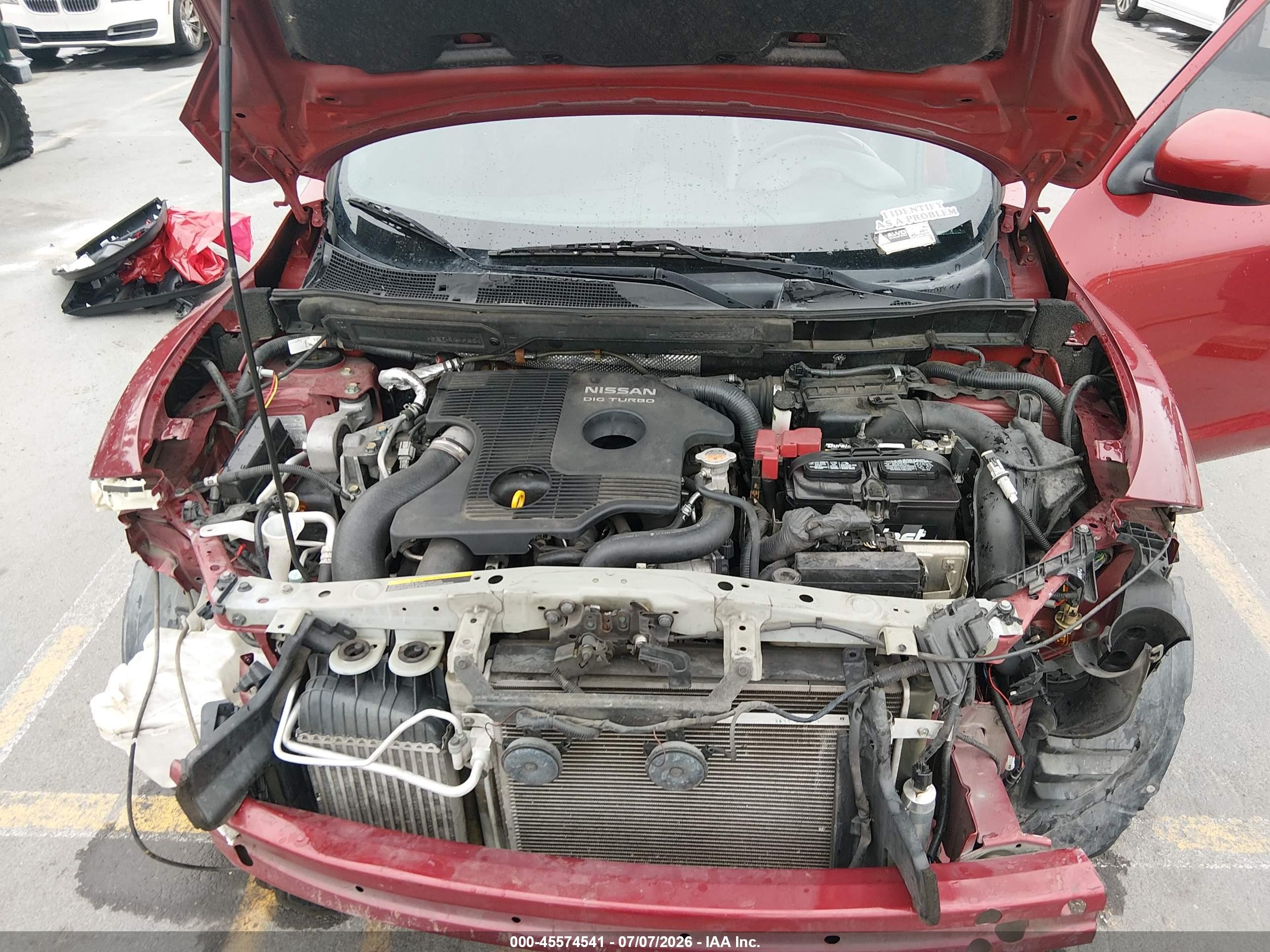 2011 Nissan Juke Sl Red vin: JN8AF5MV1BT025906
