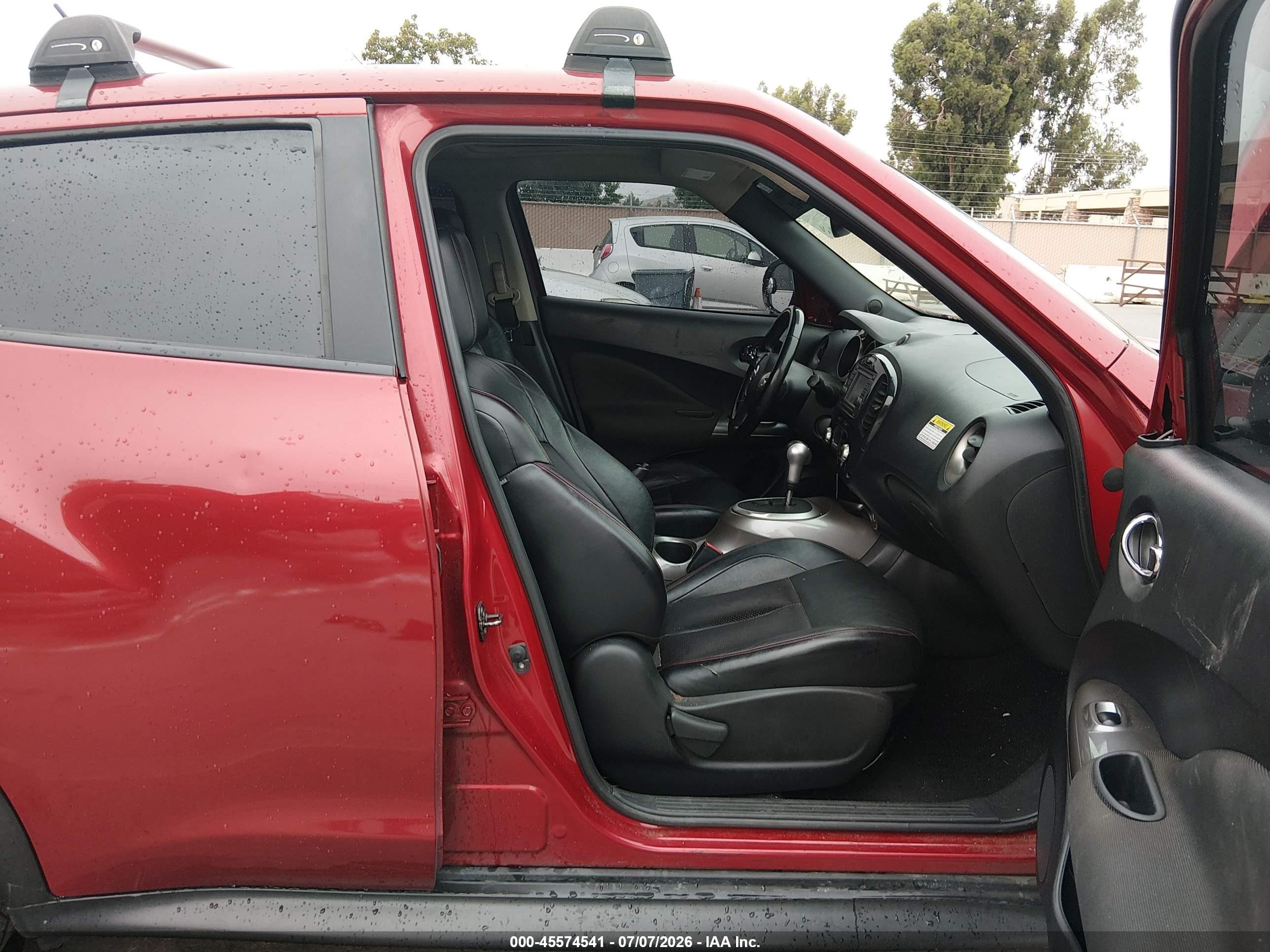 2011 Nissan Juke Sl Red vin: JN8AF5MV1BT025906