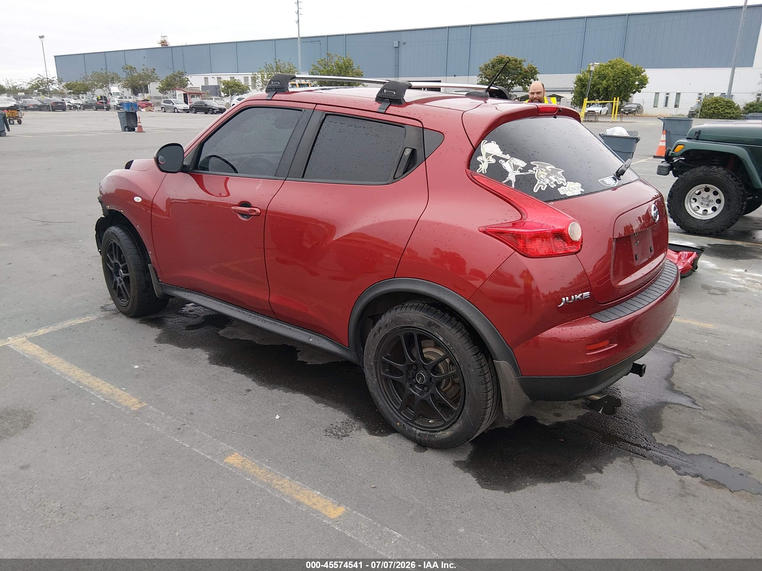 2011 Nissan Juke Sl Red vin: JN8AF5MV1BT025906