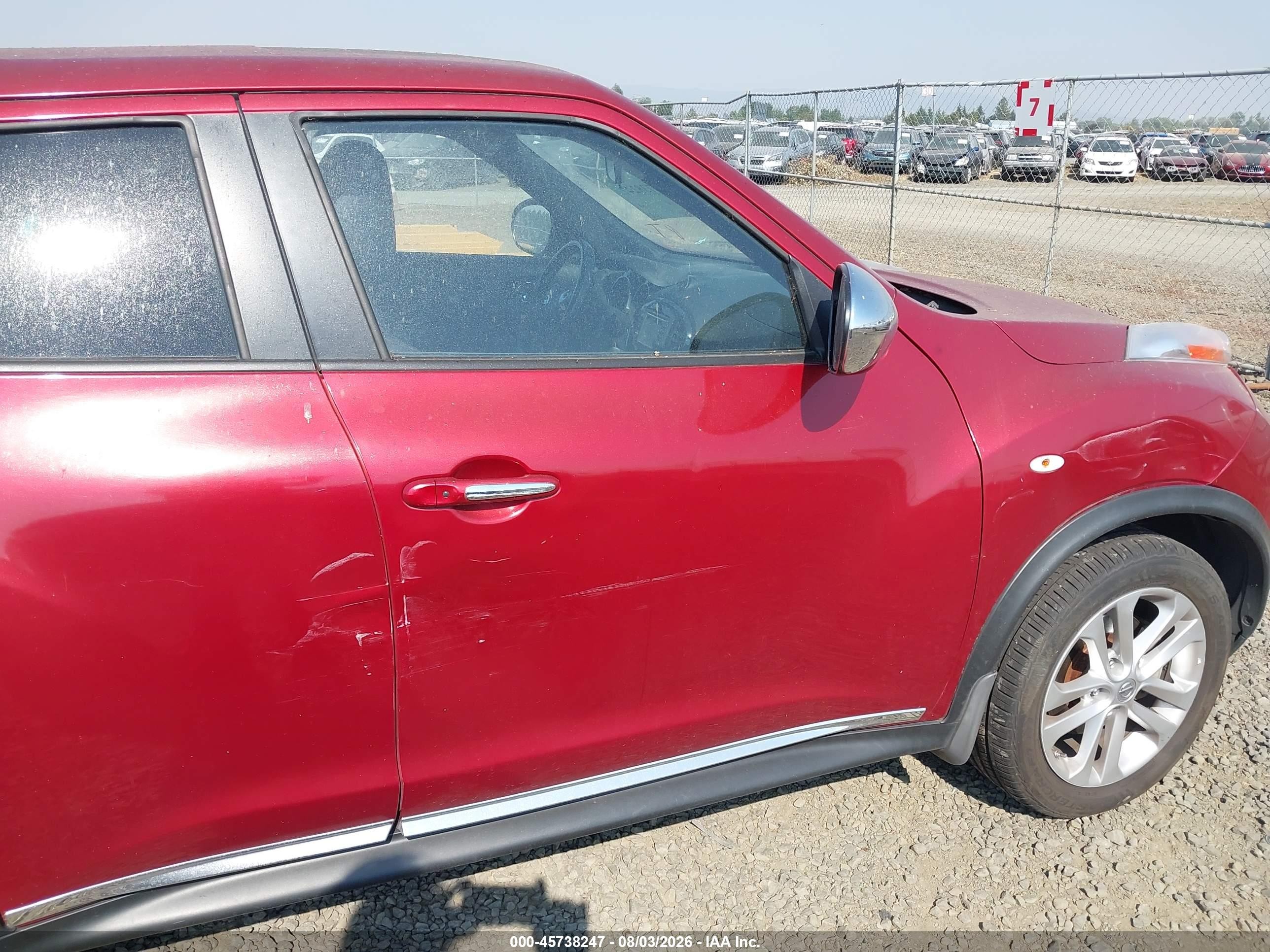2011 Nissan Juke Sl Red vin: JN8AF5MV1BT028496