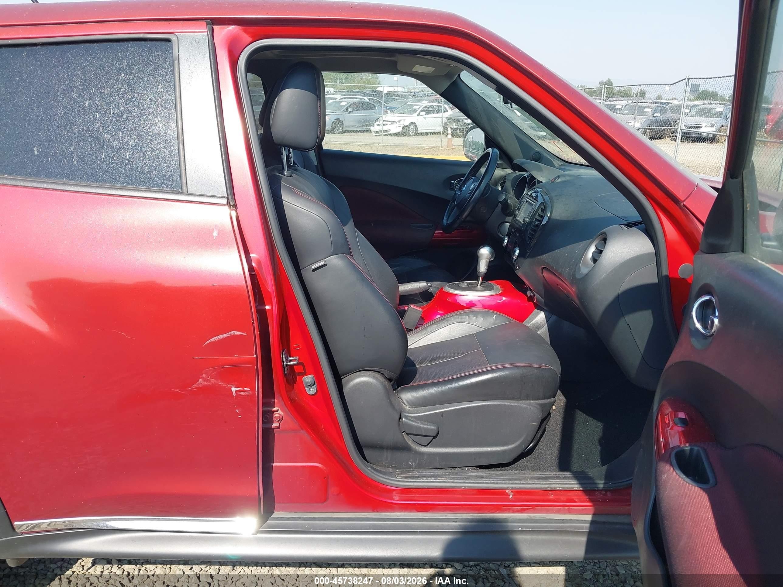 2011 Nissan Juke Sl Red vin: JN8AF5MV1BT028496