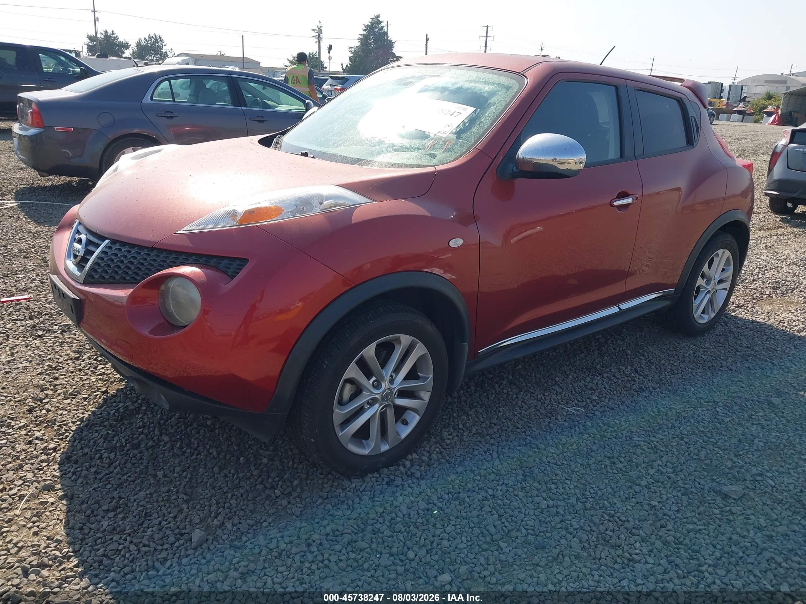 2011 Nissan Juke Sl Red vin: JN8AF5MV1BT028496
