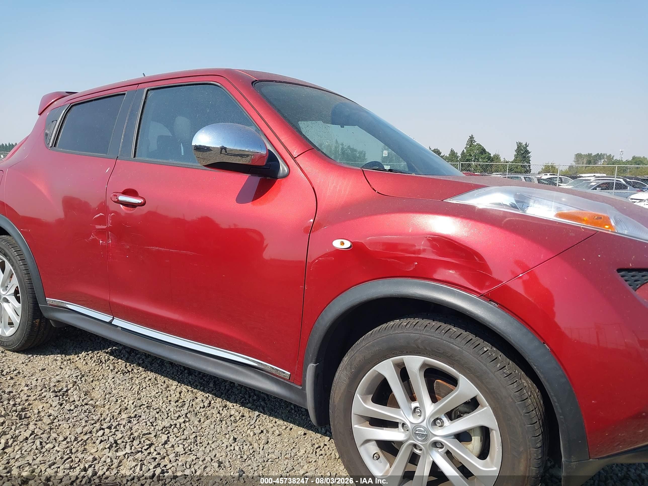 2011 Nissan Juke Sl Red vin: JN8AF5MV1BT028496