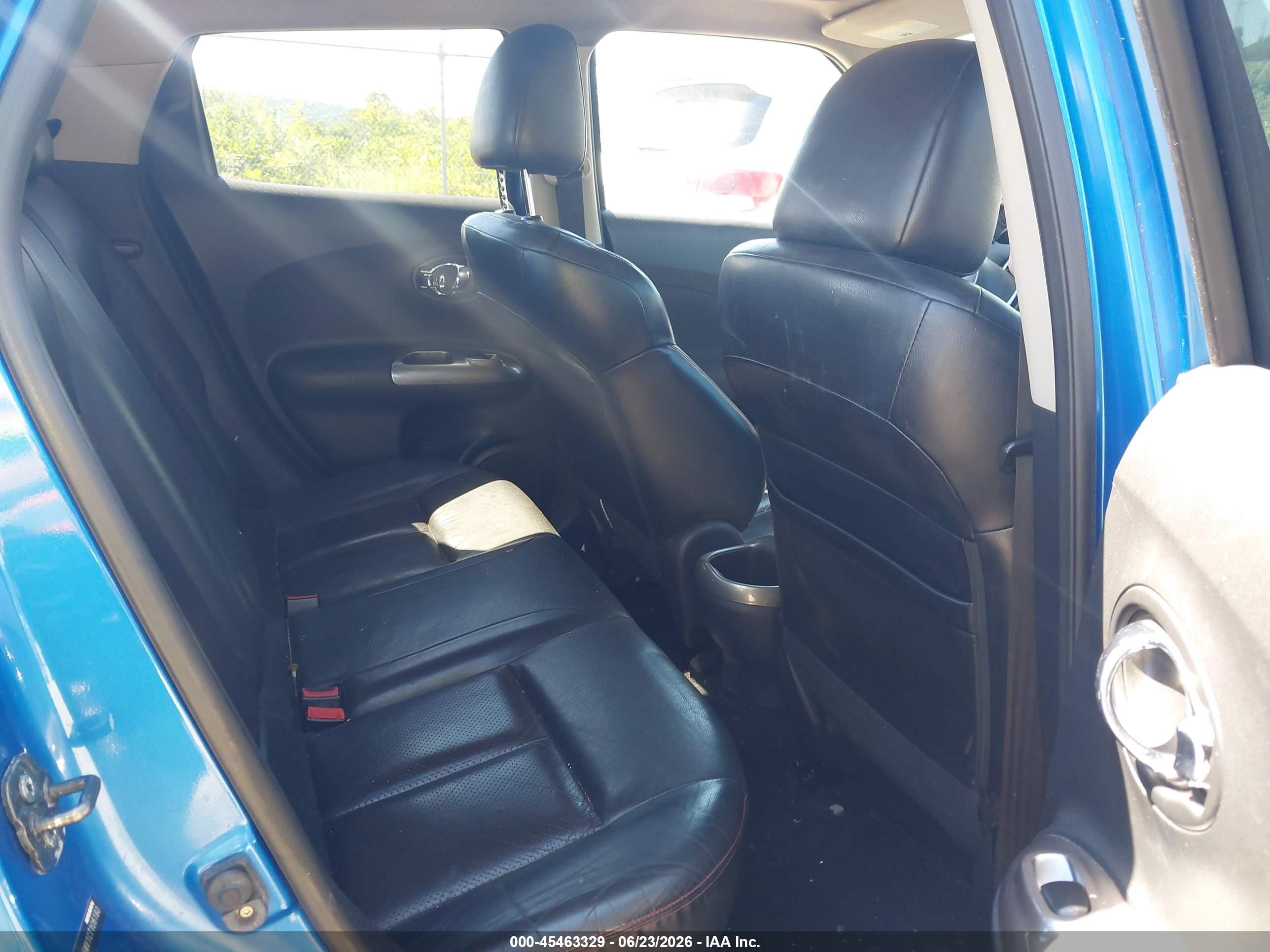 2012 Nissan Juke Sl Синий vin: JN8AF5MV1CT106180