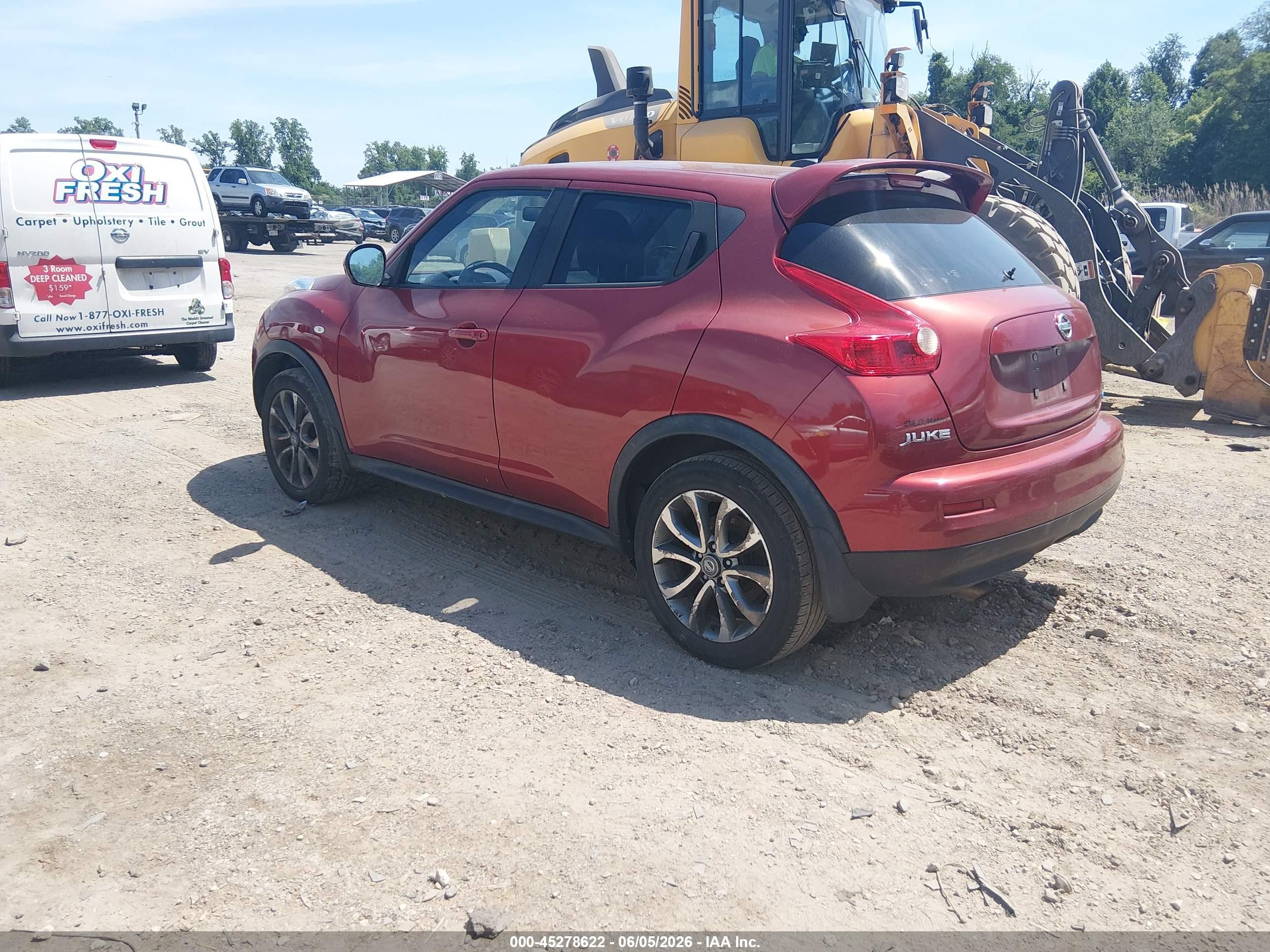 2012 Nissan Juke Sl Red vin: JN8AF5MV1CT112478