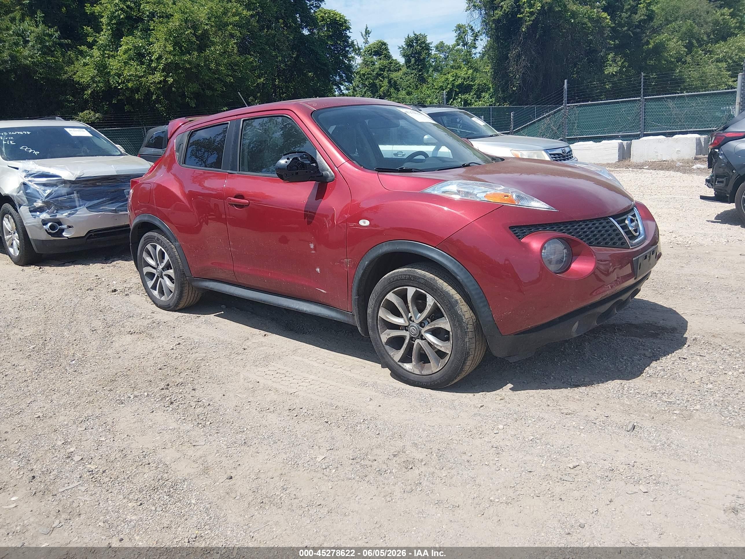 2012 Nissan Juke Sl Red vin: JN8AF5MV1CT112478