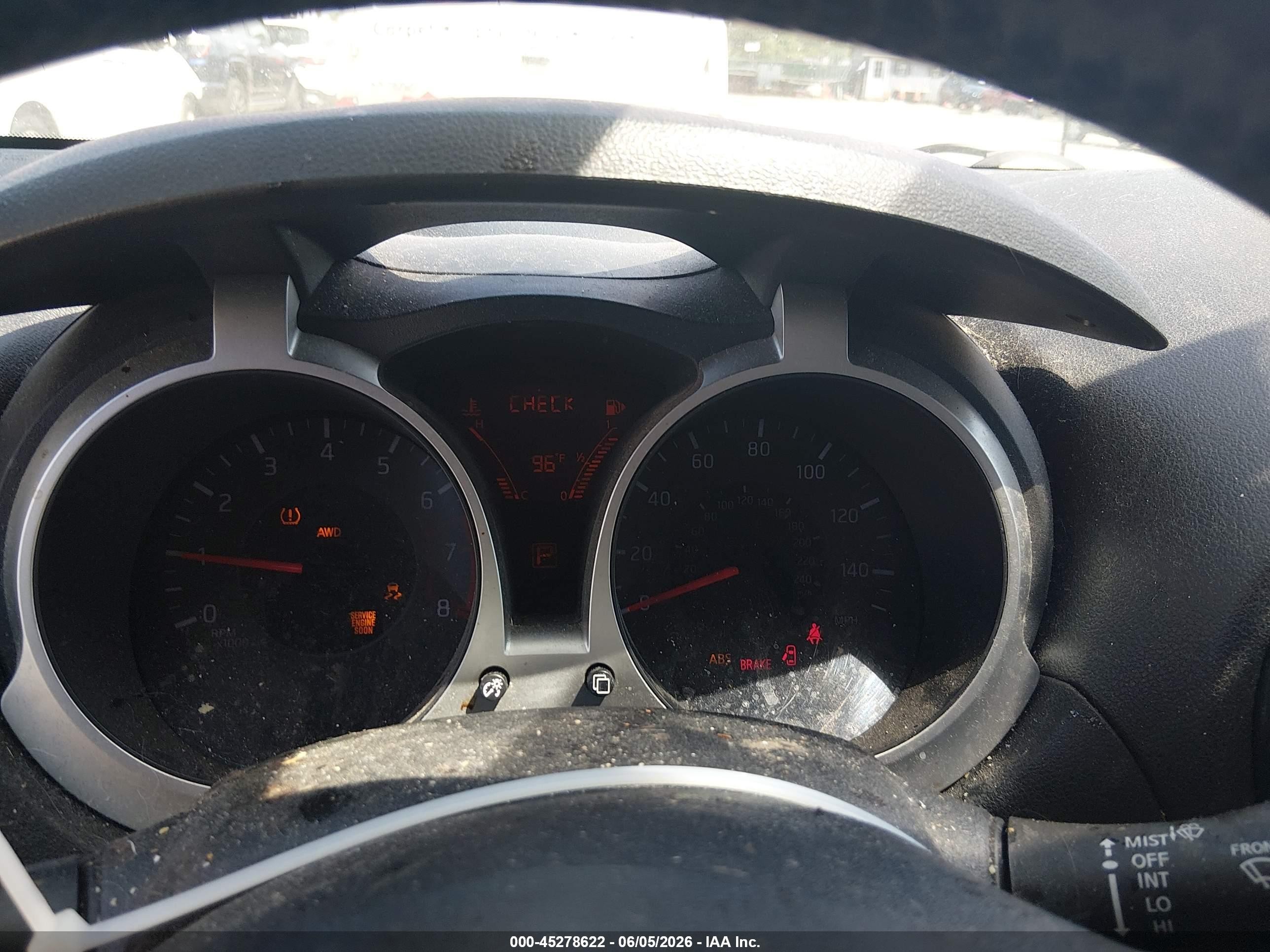 2012 Nissan Juke Sl Red vin: JN8AF5MV1CT112478