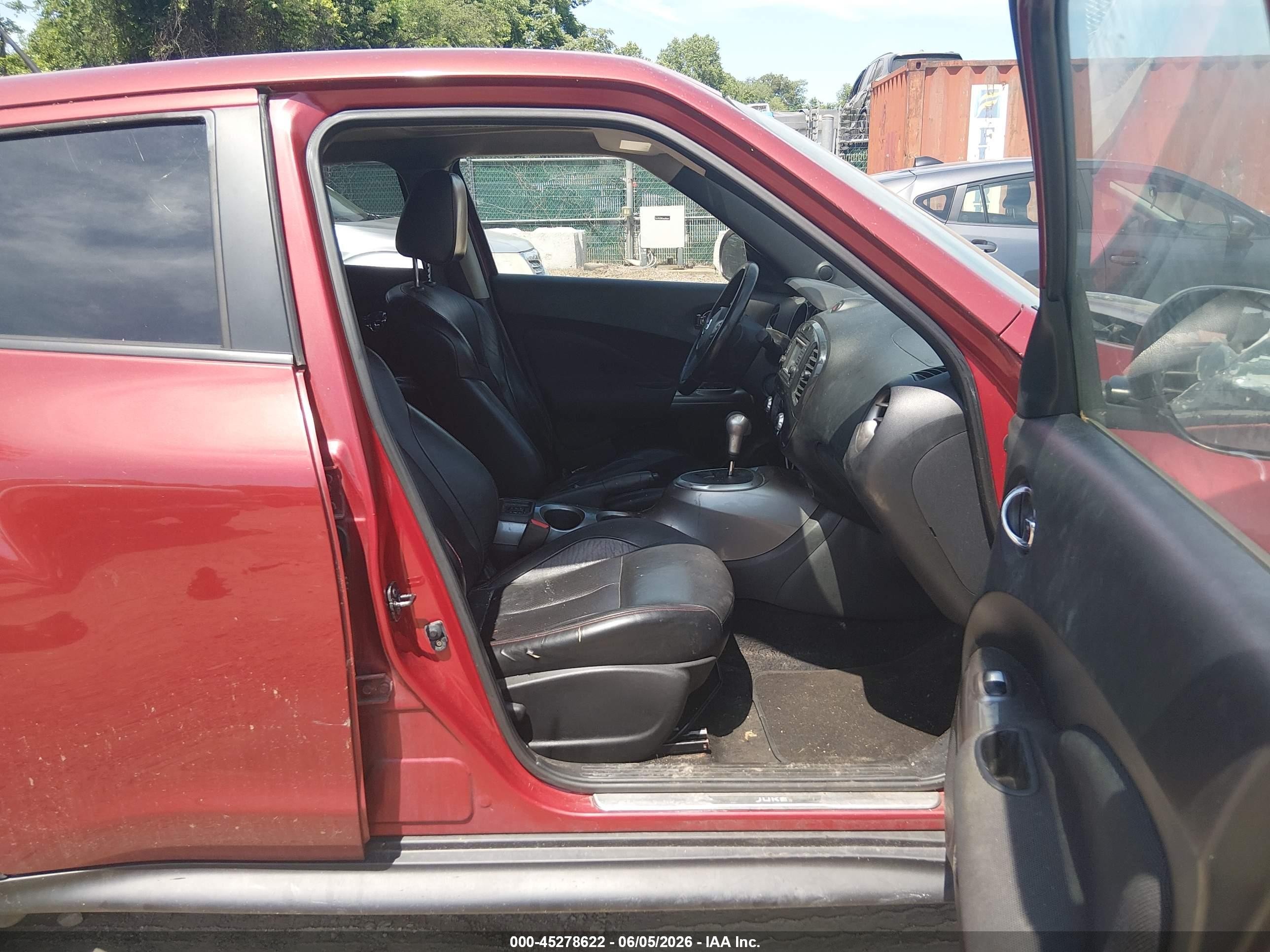 2012 Nissan Juke Sl Red vin: JN8AF5MV1CT112478