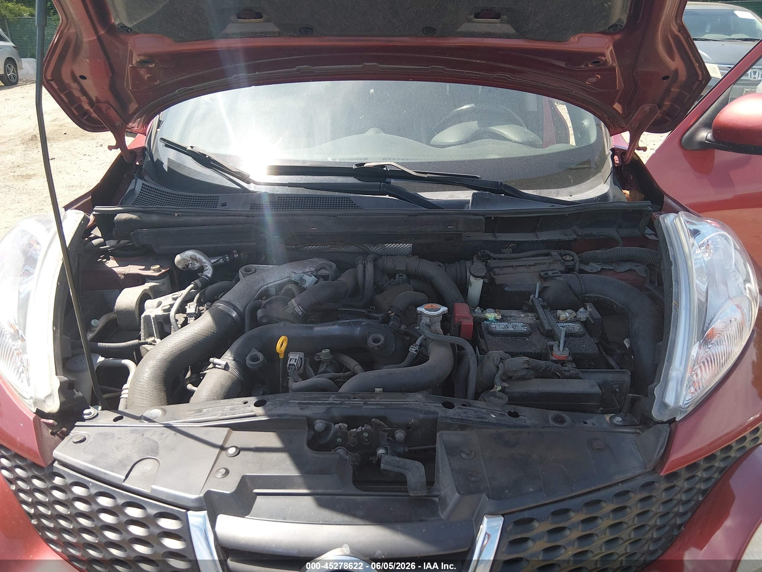2012 Nissan Juke Sl Red vin: JN8AF5MV1CT112478