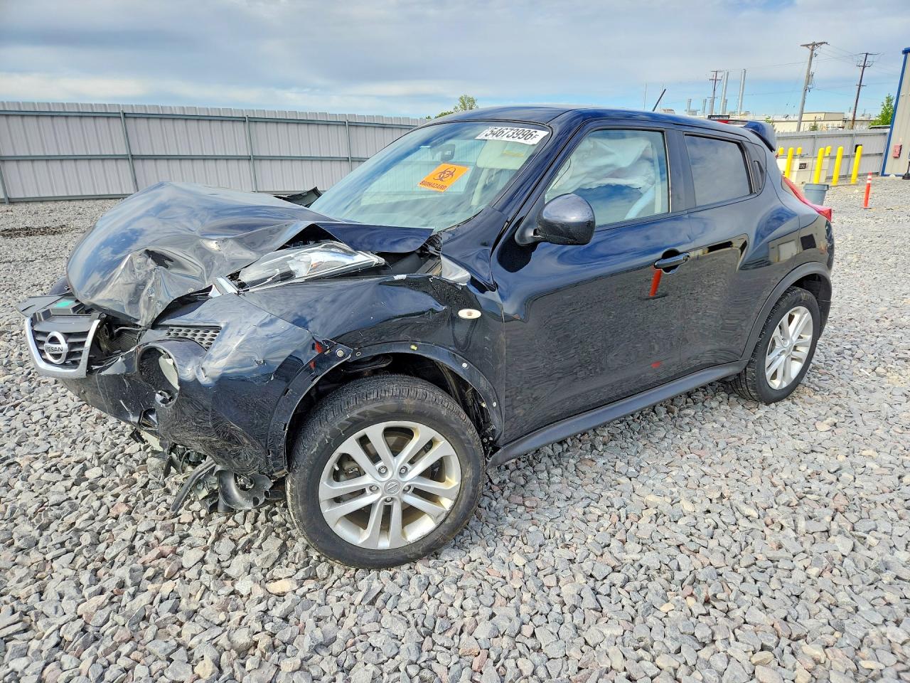 2012 Nissan Juke S Black vin: JN8AF5MV1CT127238