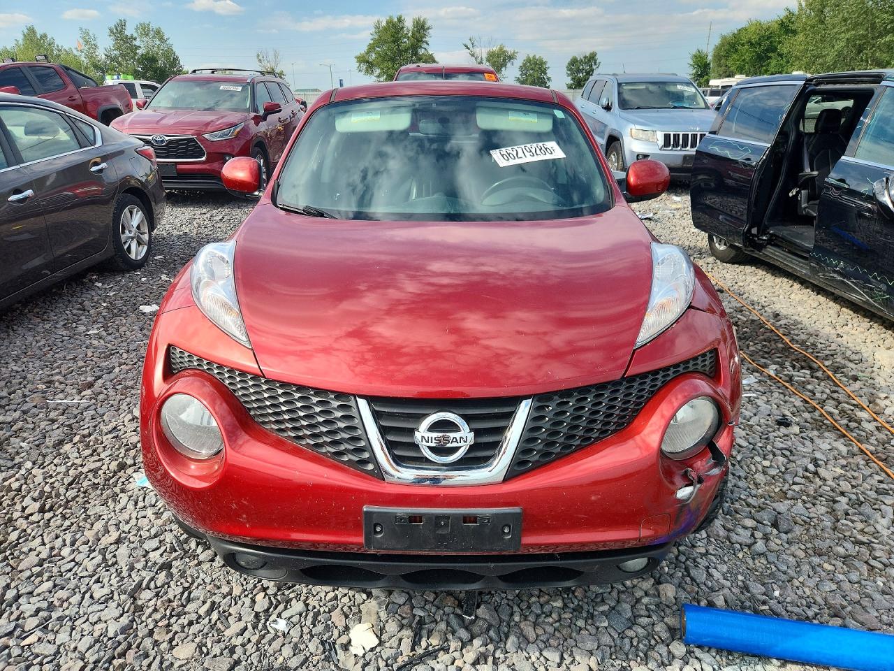 2013 Nissan Juke S Red vin: JN8AF5MV1DT214753