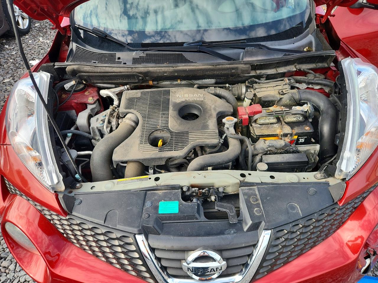2013 Nissan Juke S Red vin: JN8AF5MV1DT214753