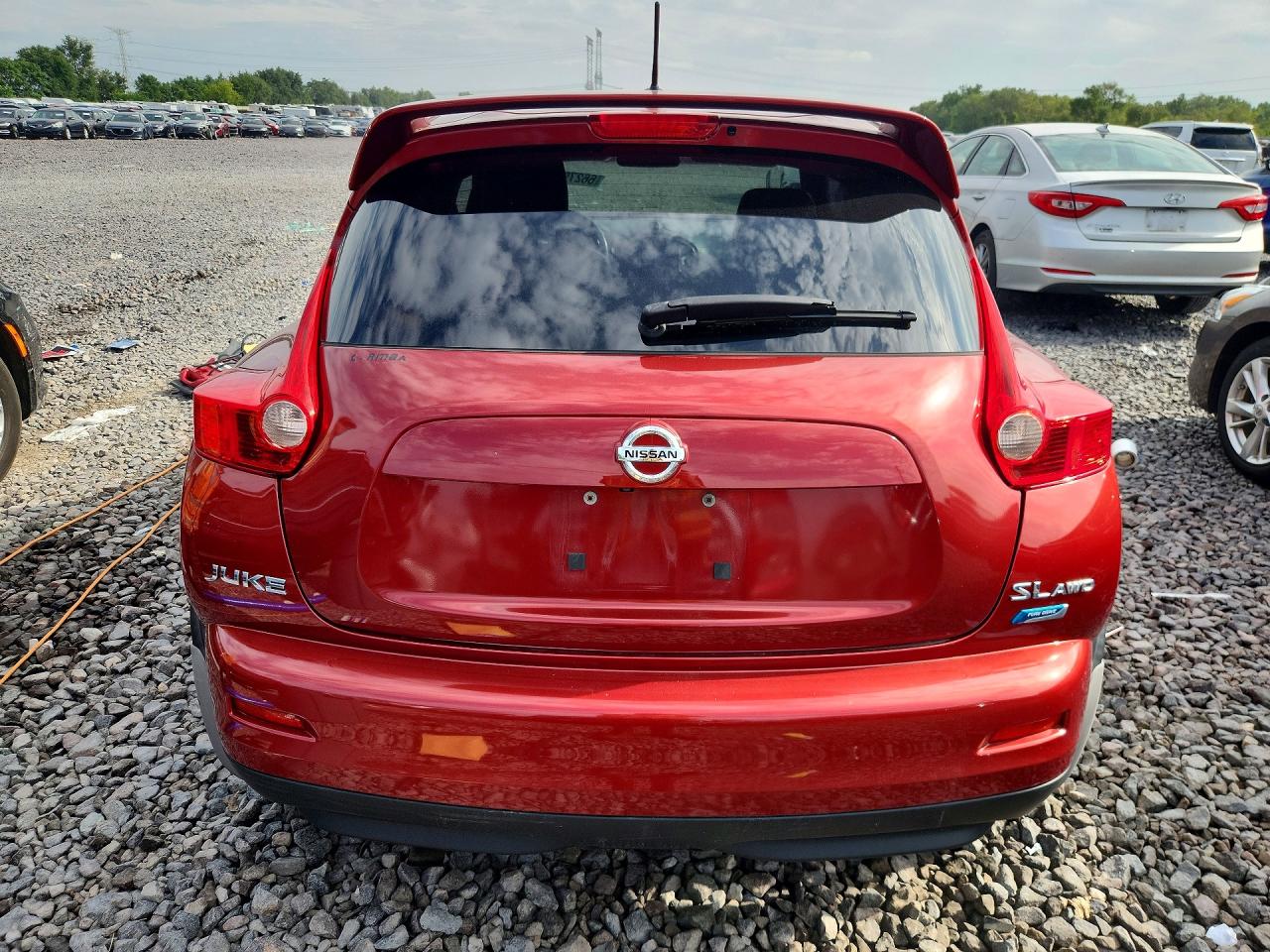 2013 Nissan Juke S Red vin: JN8AF5MV1DT214753