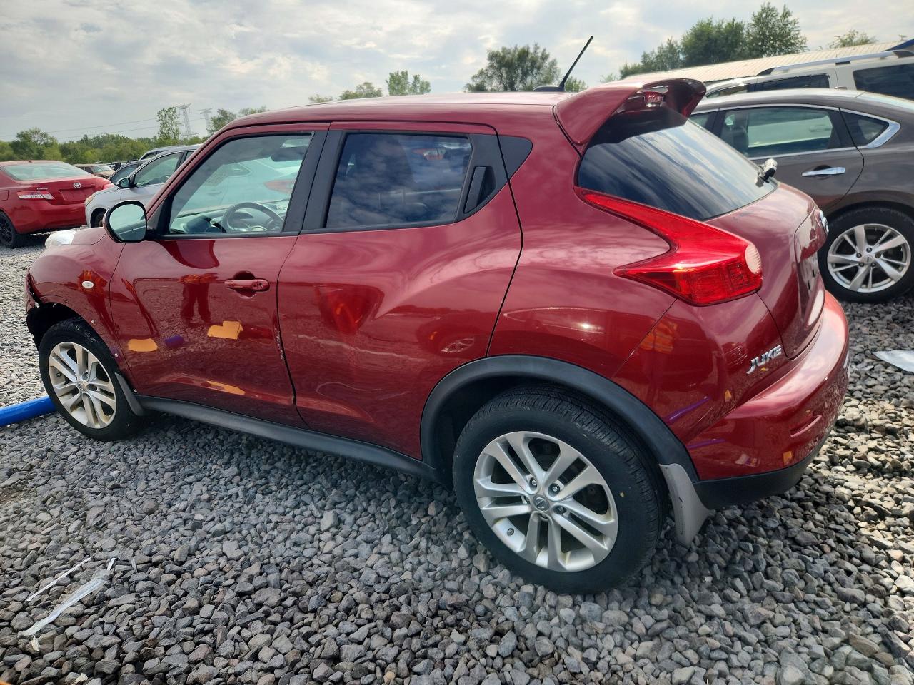 2013 Nissan Juke S Red vin: JN8AF5MV1DT214753