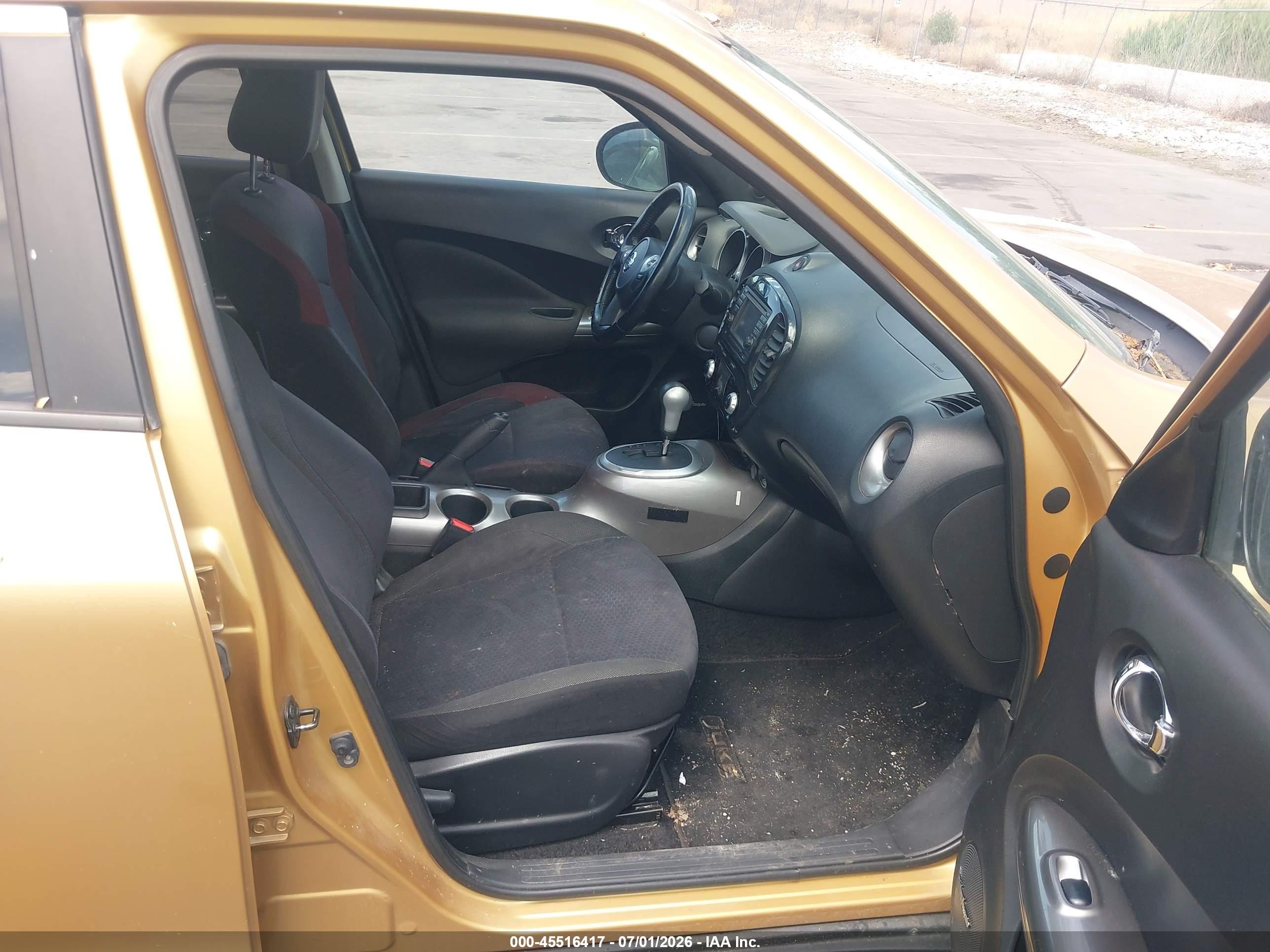 2013 Nissan Juke Sv Gold vin: JN8AF5MV1DT216311