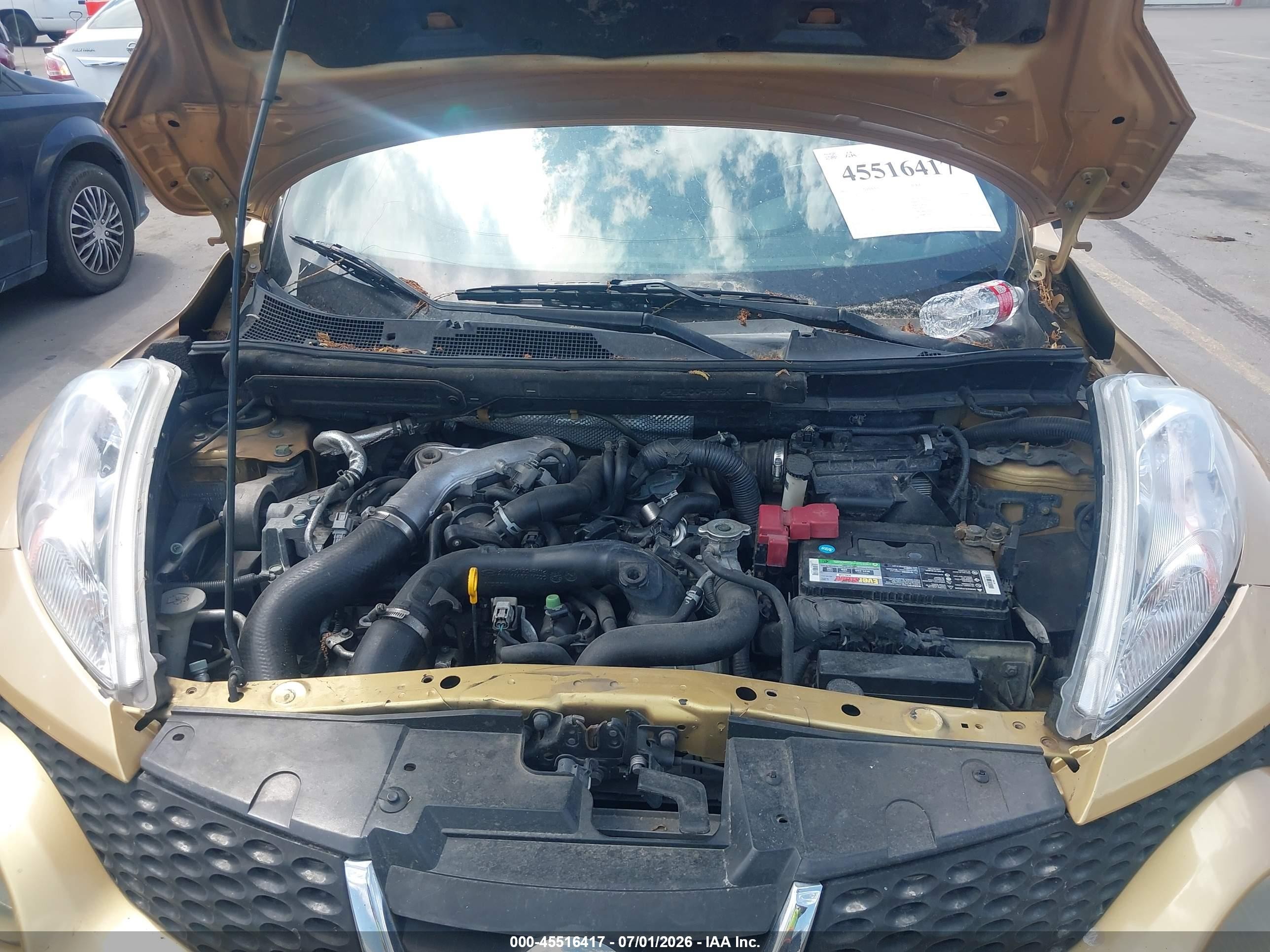 2013 Nissan Juke Sv Gold vin: JN8AF5MV1DT216311