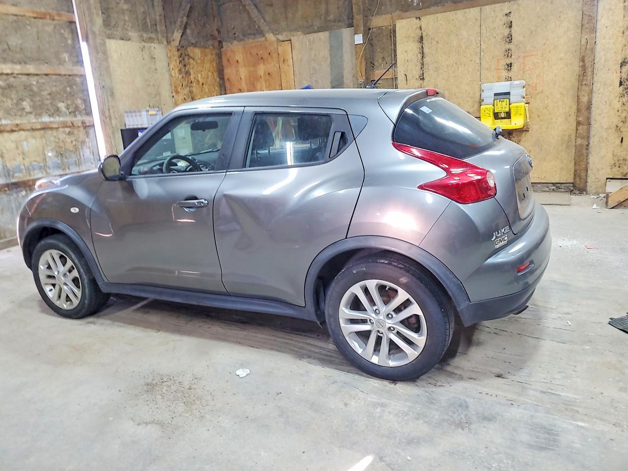 2013 Nissan Juke S Gray vin: JN8AF5MV1DT216647