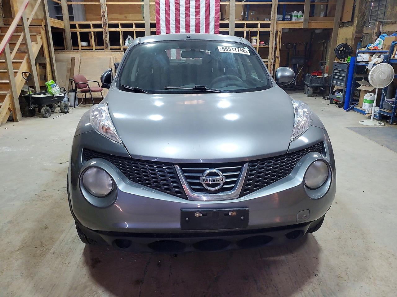 2013 Nissan Juke S Gray vin: JN8AF5MV1DT216647