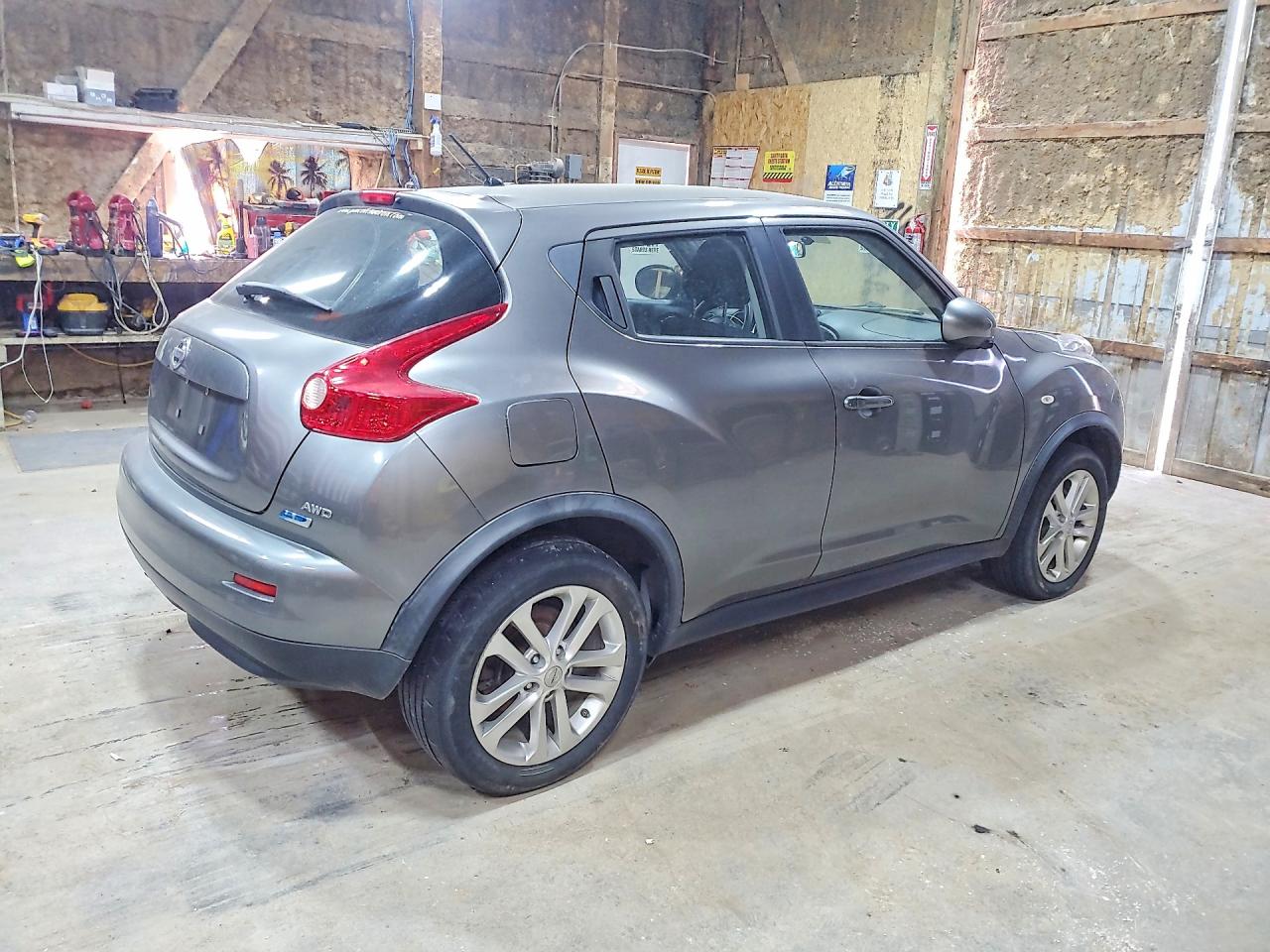 2013 Nissan Juke S Gray vin: JN8AF5MV1DT216647