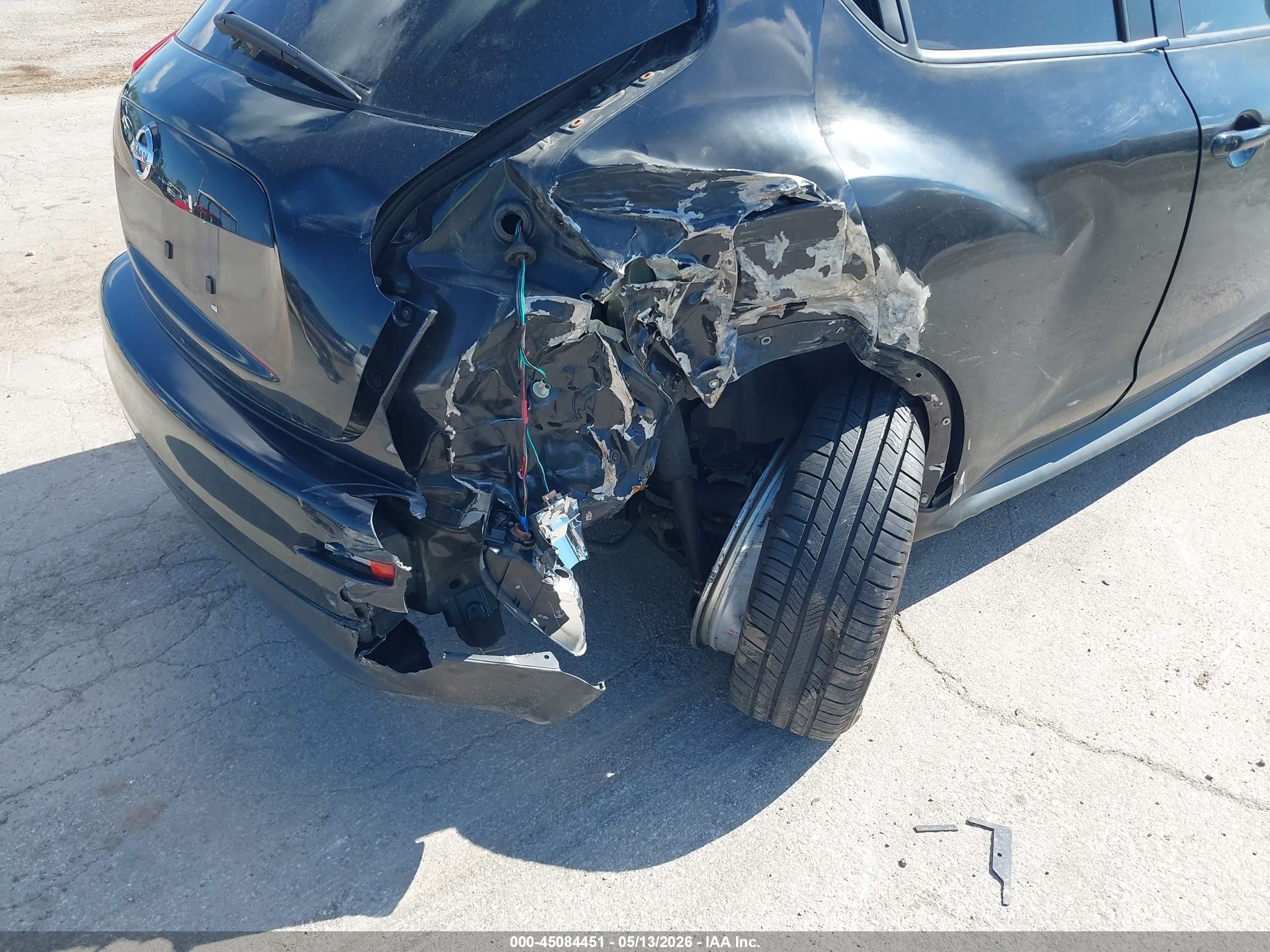 2013 Nissan Juke Sv Черный vin: JN8AF5MV1DT218026