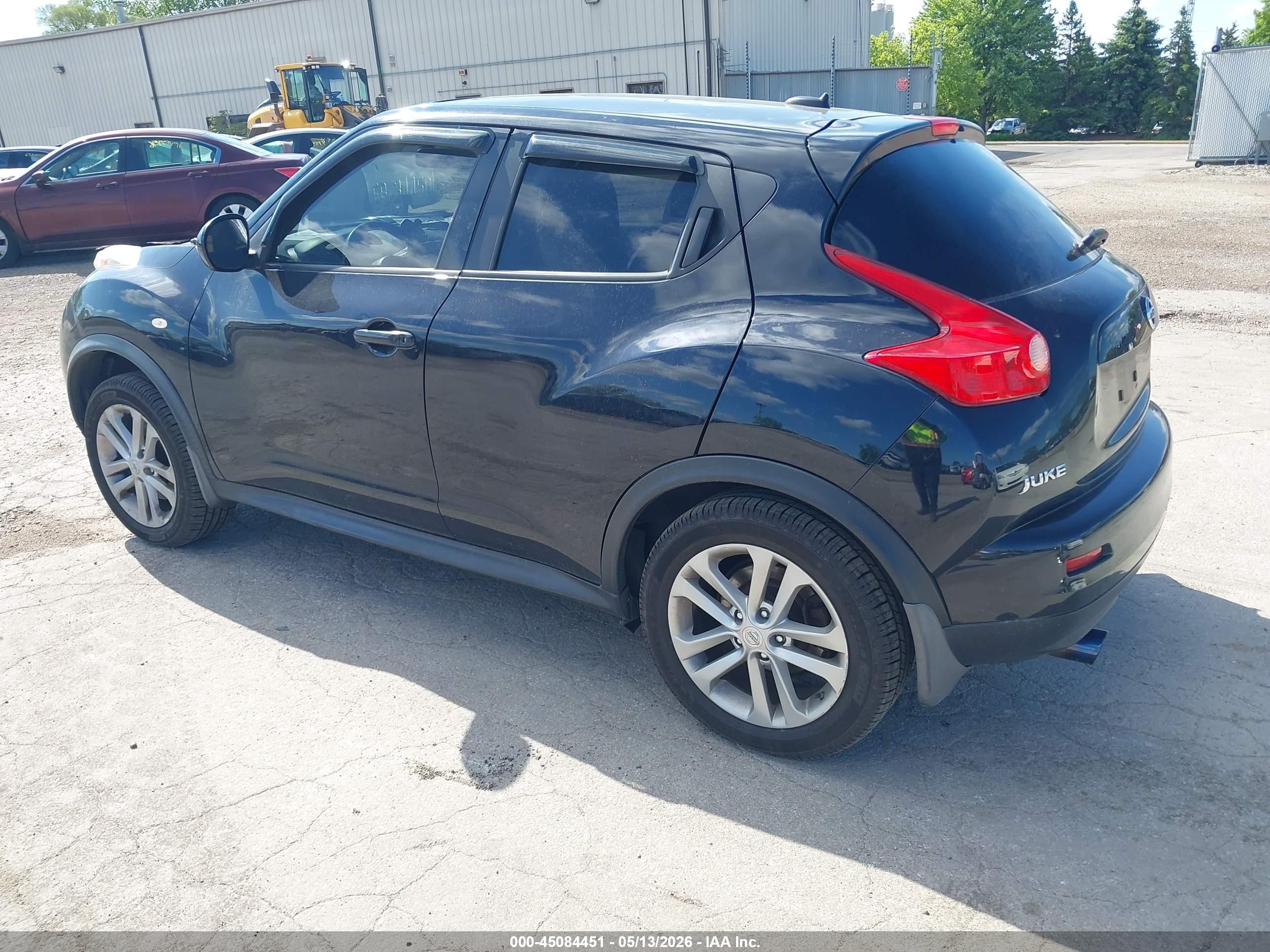 2013 Nissan Juke Sv Черный vin: JN8AF5MV1DT218026