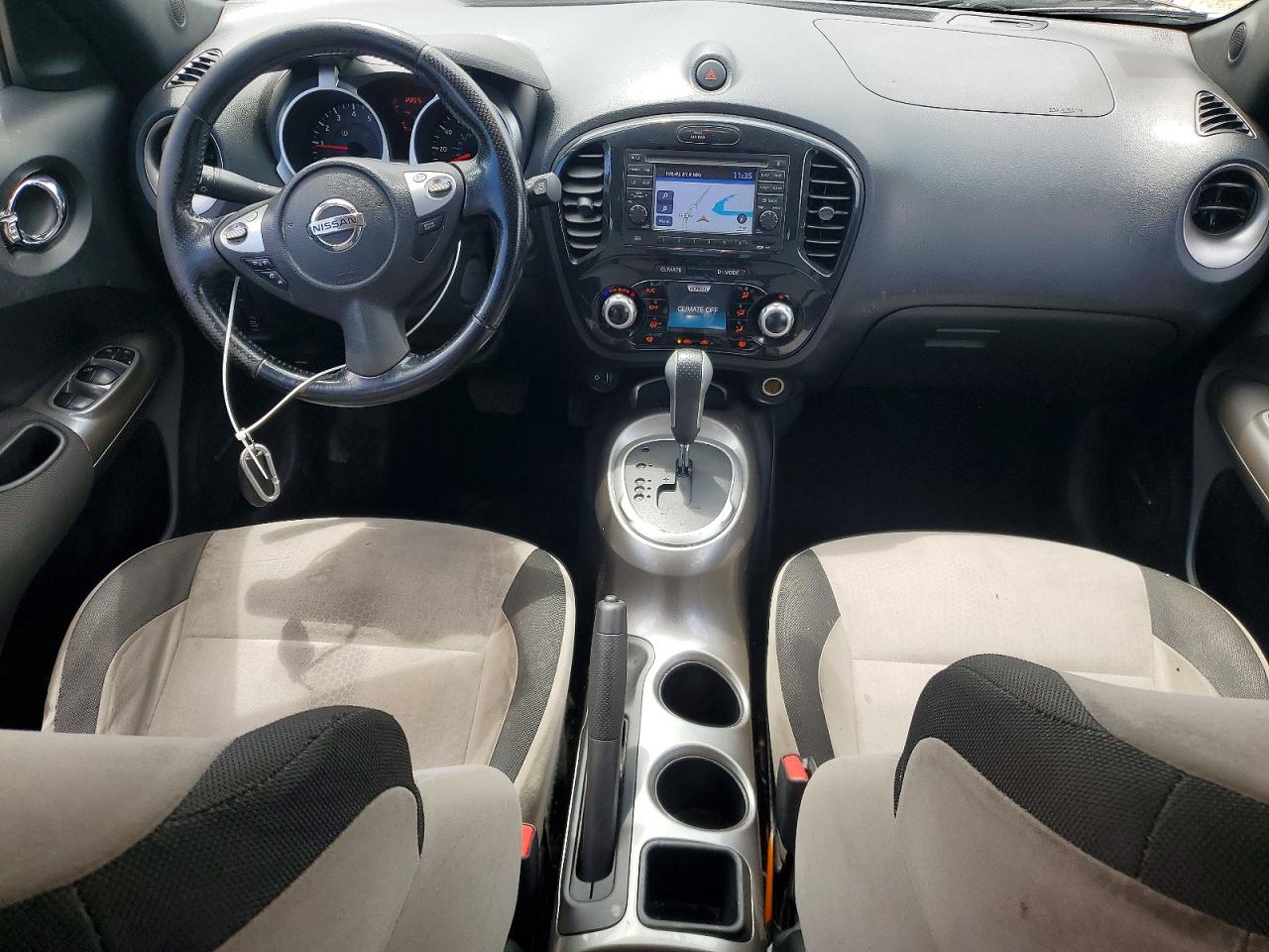 2013 Nissan Juke S White vin: JN8AF5MV1DT218754