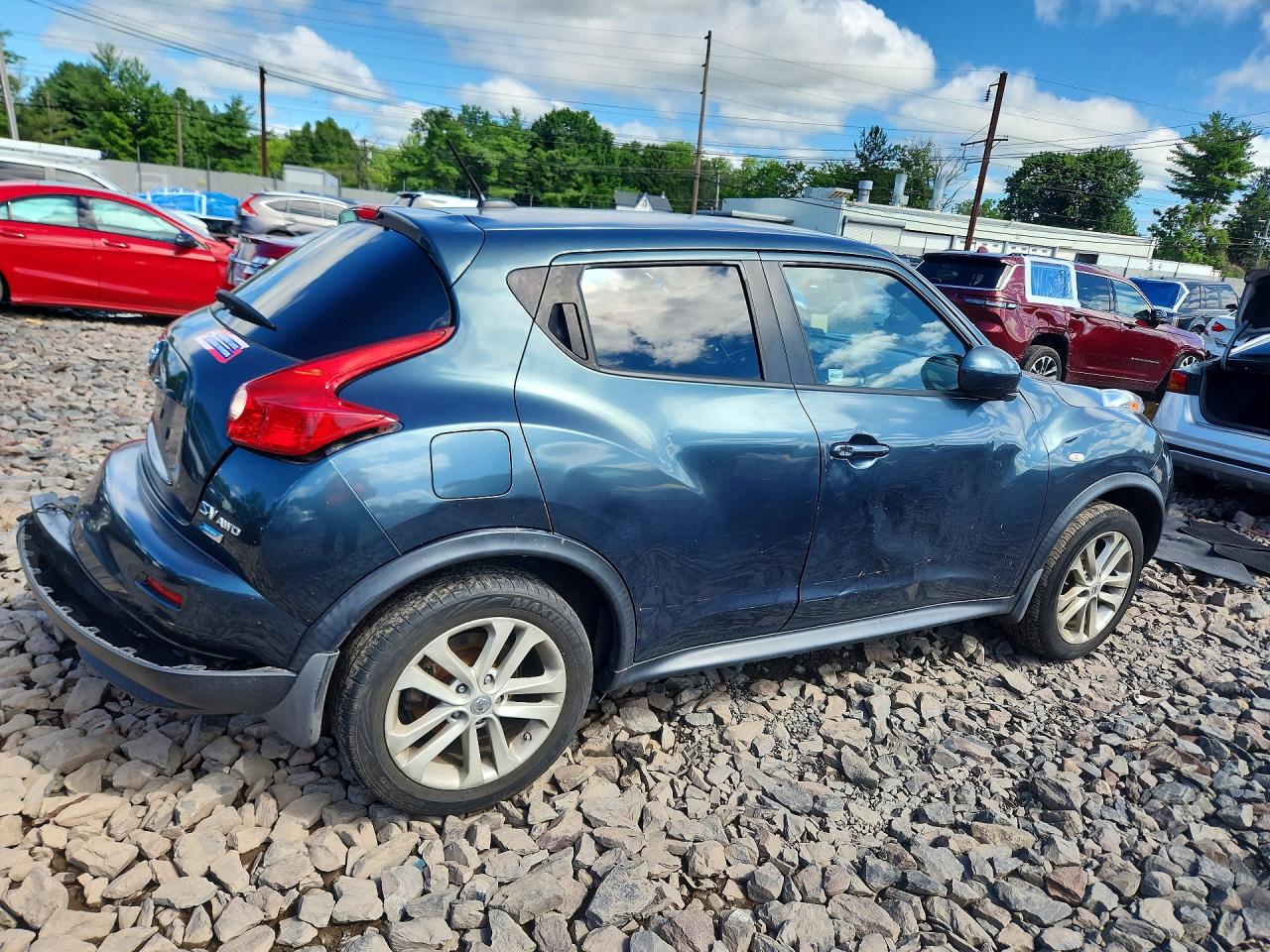 2013 Nissan Juke S Green vin: JN8AF5MV1DT222836