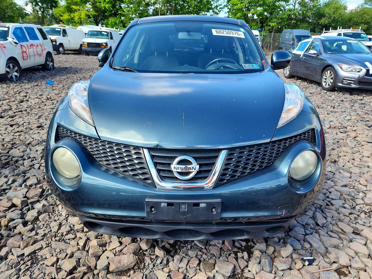 2013 Nissan Juke S Green vin: JN8AF5MV1DT222836