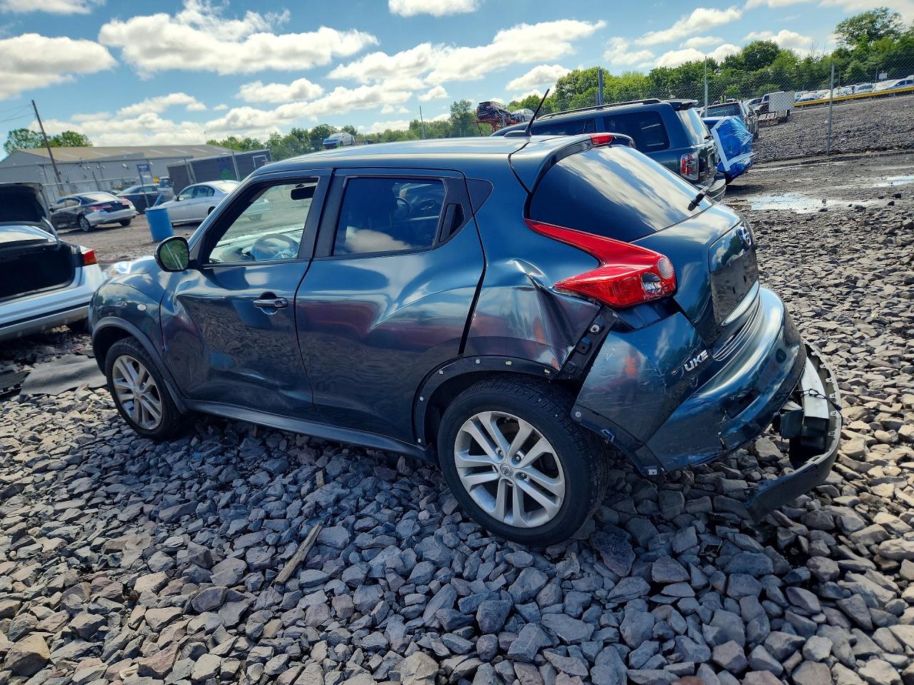 2013 Nissan Juke S Green vin: JN8AF5MV1DT222836
