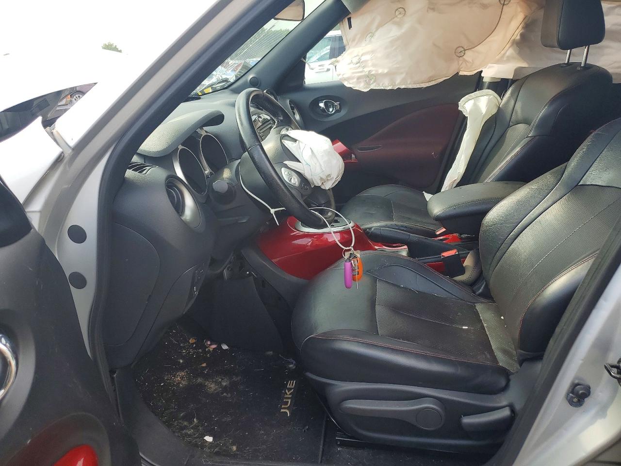 2013 Nissan Juke S Silver vin: JN8AF5MV1DT223209
