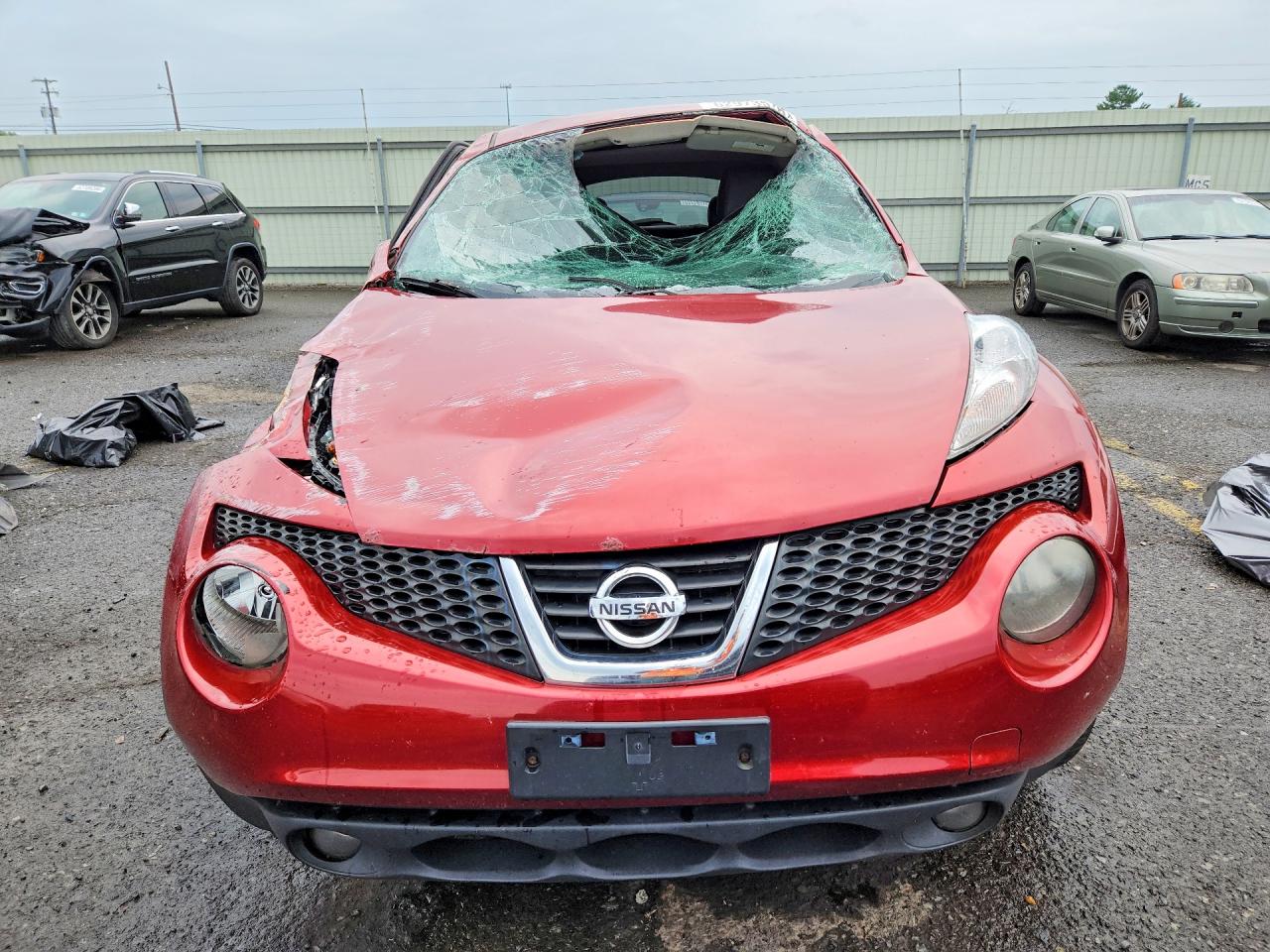 2013 Nissan Juke S Красный vin: JN8AF5MV1DT223498