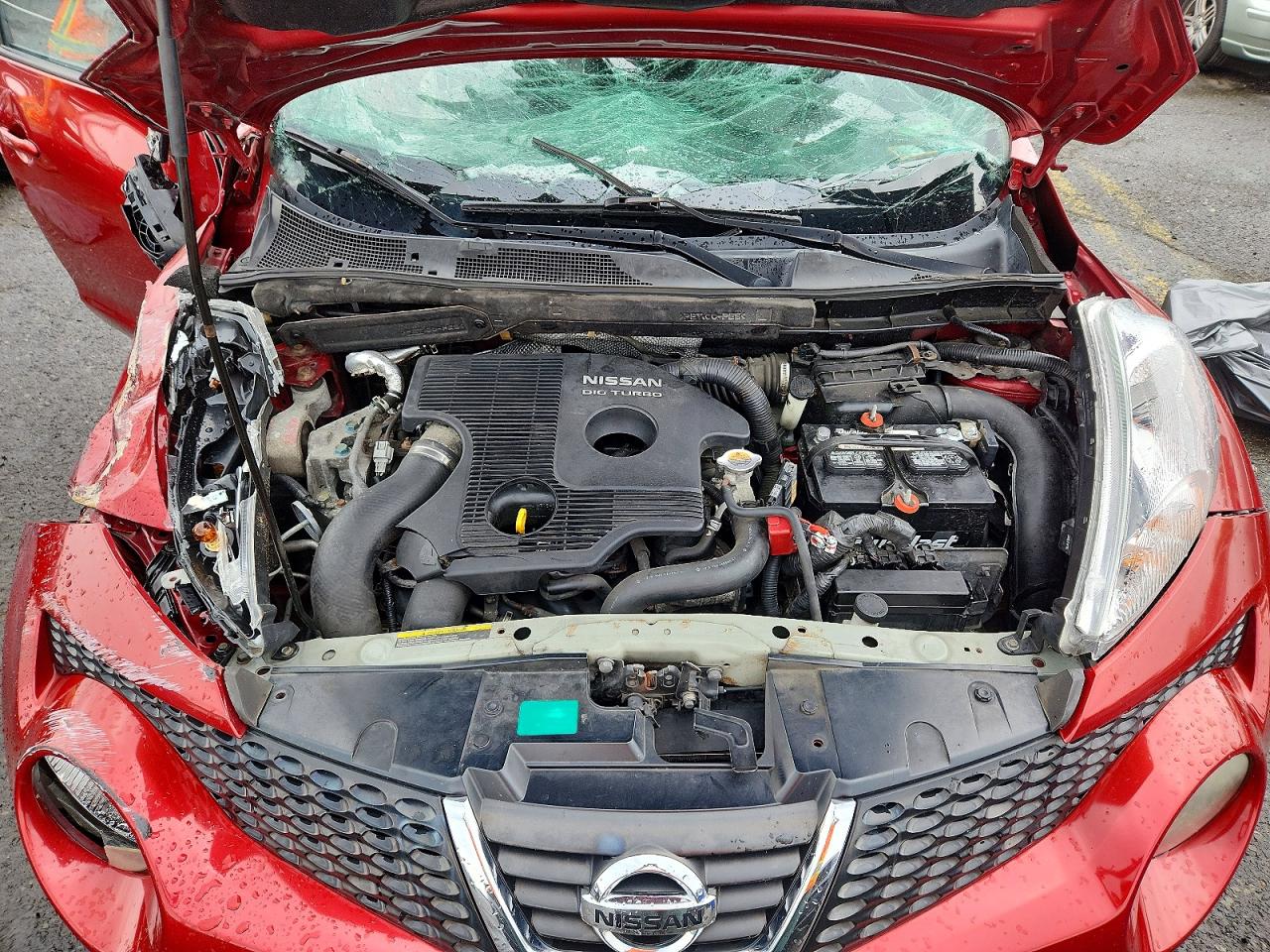 2013 Nissan Juke S Красный vin: JN8AF5MV1DT223498