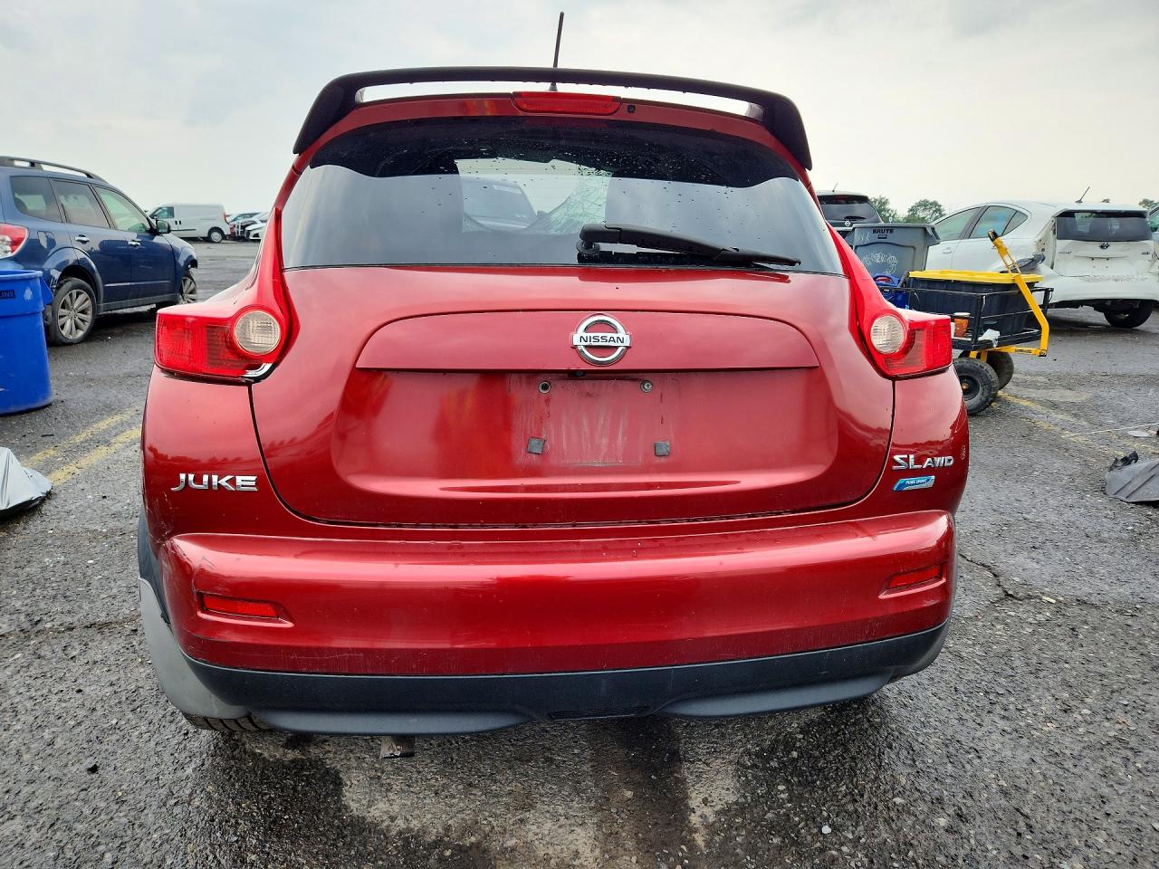 2013 Nissan Juke S Красный vin: JN8AF5MV1DT223498