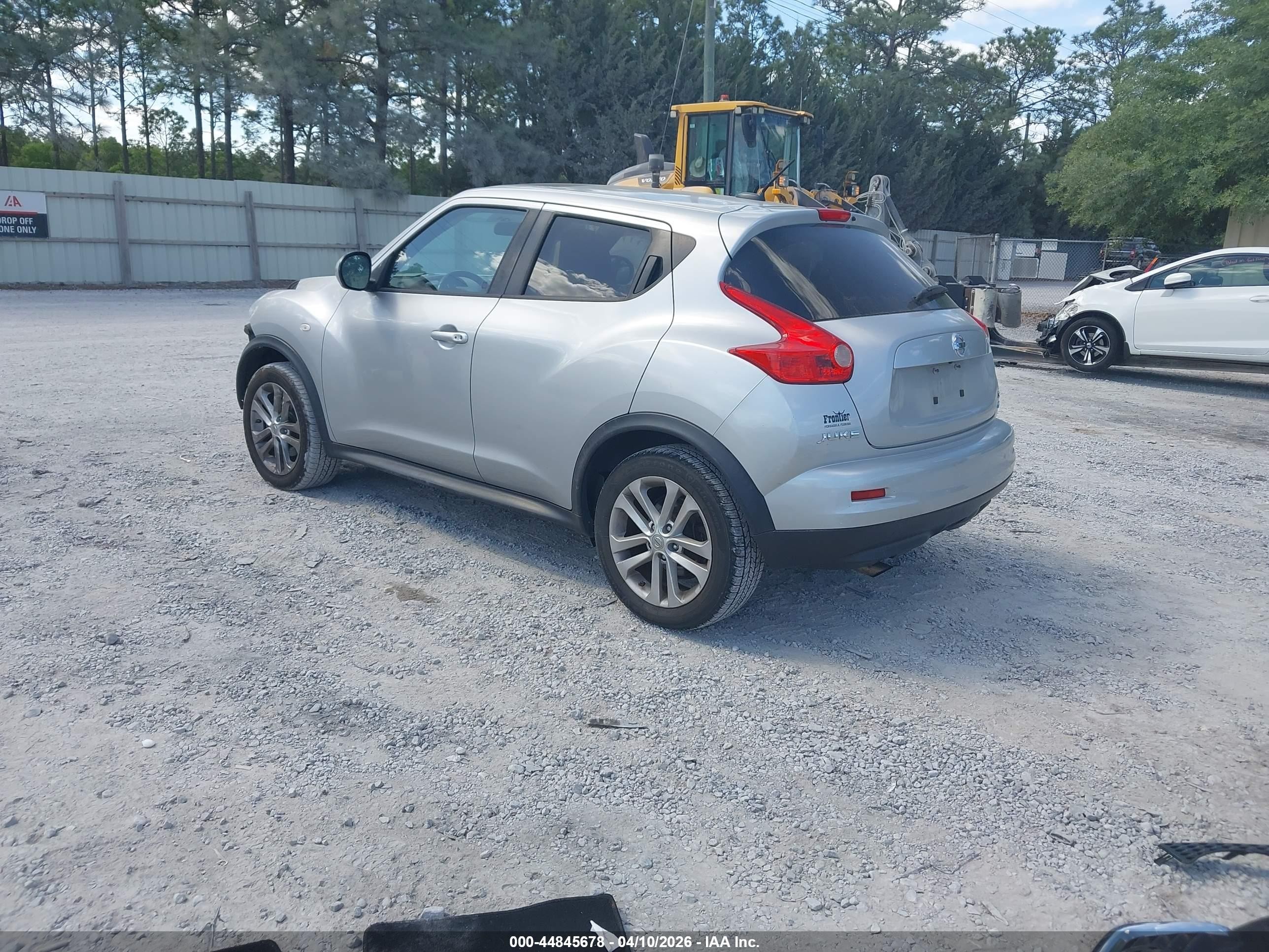 2013 Nissan Juke Sl Silver vin: JN8AF5MV1DT226496