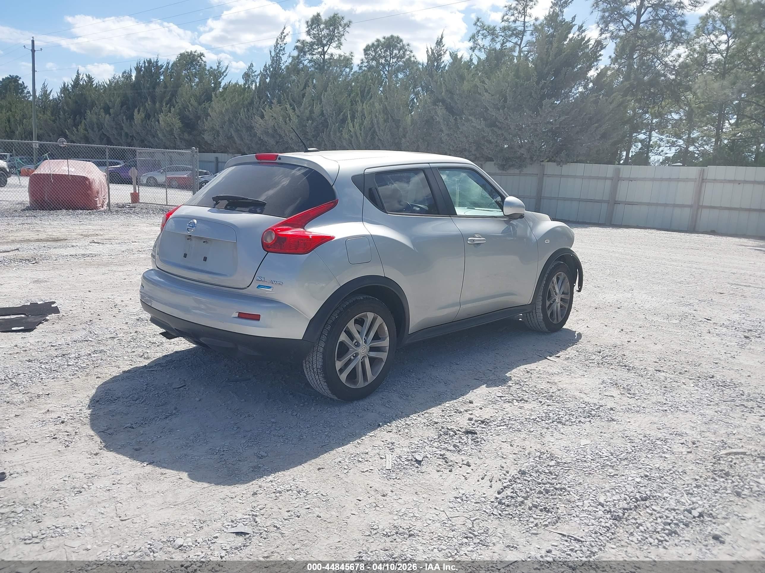 2013 Nissan Juke Sl Silver vin: JN8AF5MV1DT226496